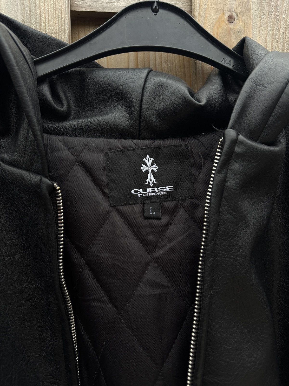 Other Onlycurse Black leather jacket Size US L / EU 52-54 / 3 - 1 Thumbnail