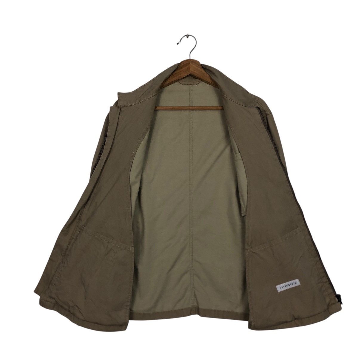 Issey Miyake 📌Vintage Bomber Jacket Duck Canvas Intermezzo Japan Size US M / EU 48-50 / 2 - 14 Thumbnail