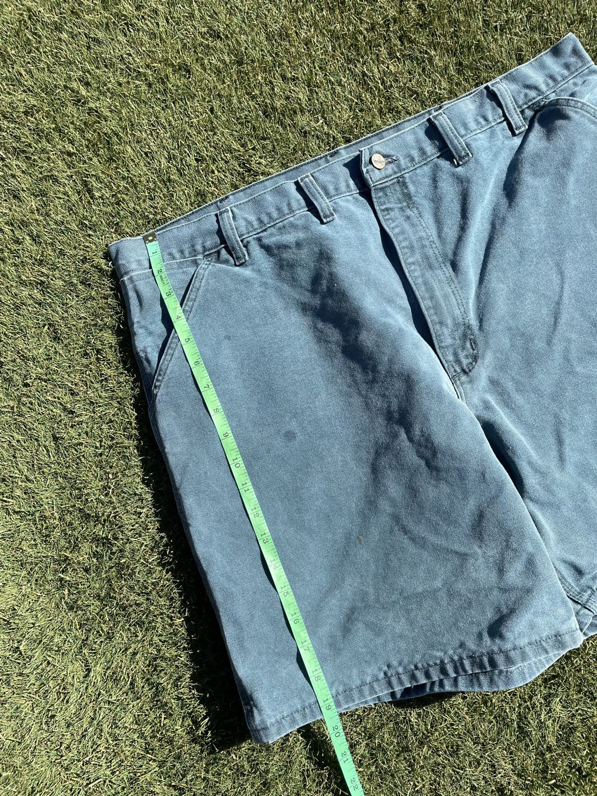 Carhartt Carhartt Shorts Mens 44 B24HTG Green Workwear Jorts Vintage Size US 44 / EU 60 - 7 Thumbnail