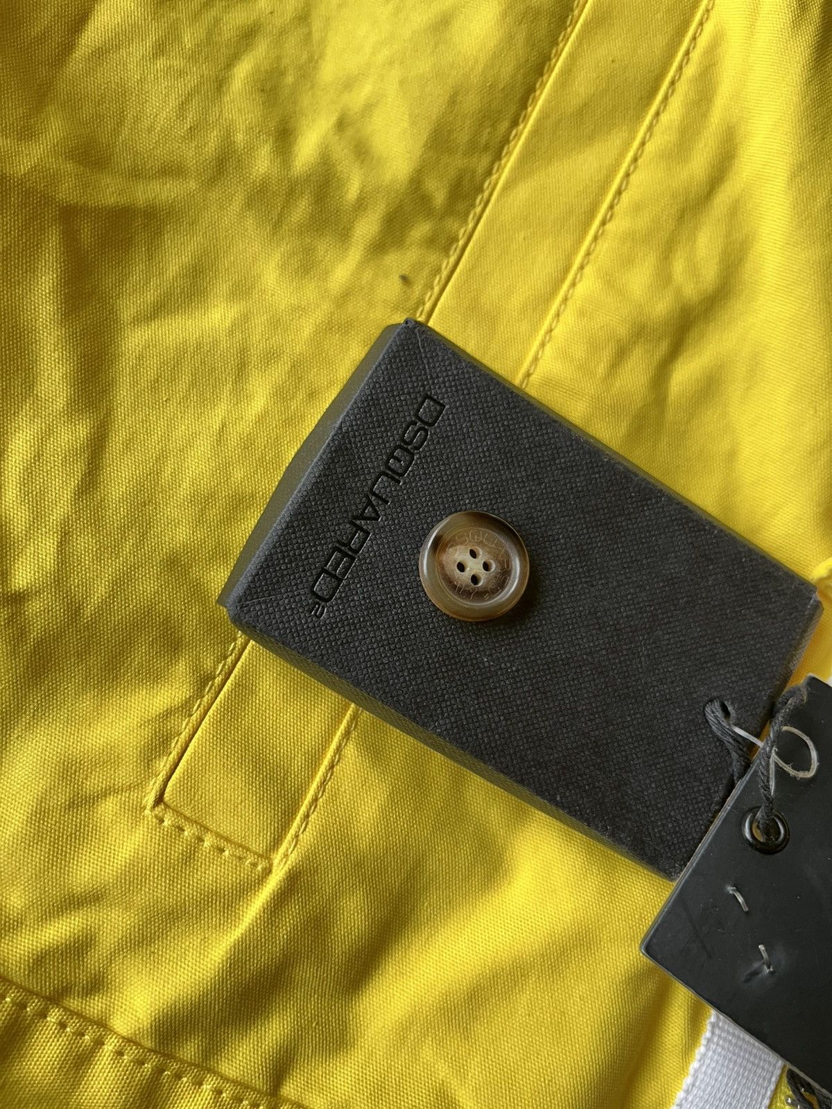 Dsquared2 Dsquared2 Denim Asymmetrical yellow jacket M size Size US M / EU 48-50 / 2 - 9 Thumbnail