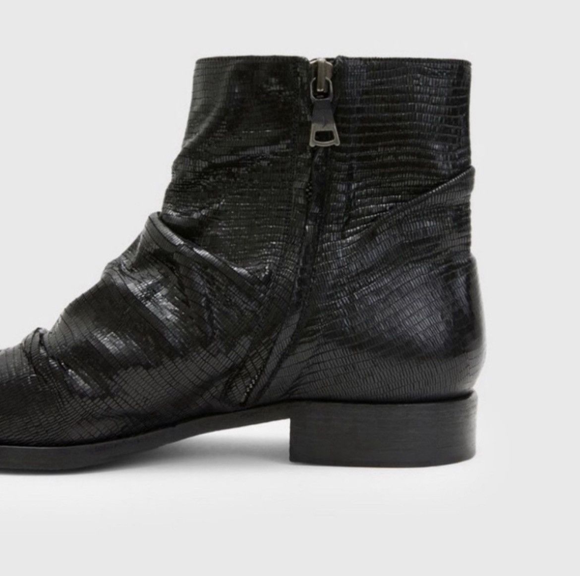 John Varvatos Morrison Eel skin sharpei boot 8.5 Size US 8.5 / EU 41-42 - 6 Thumbnail
