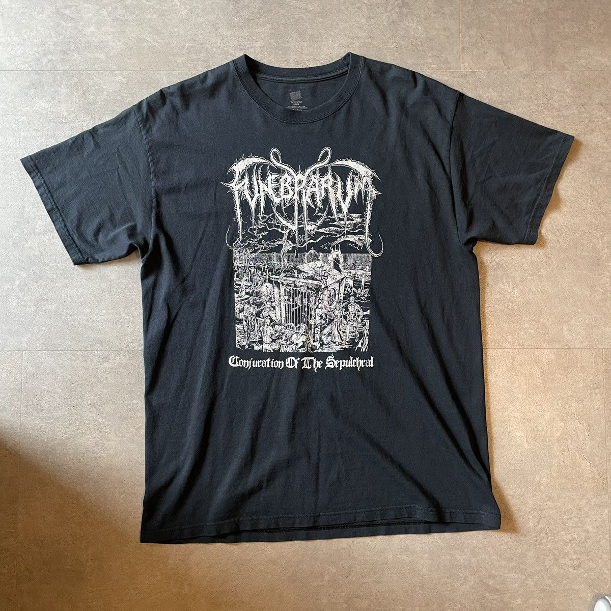 Band Tees × Vintage Funebrarum Metal Rock Band Tee, 90s vintage Size US L / EU 52-54 / 3 - 1 Thumbnail