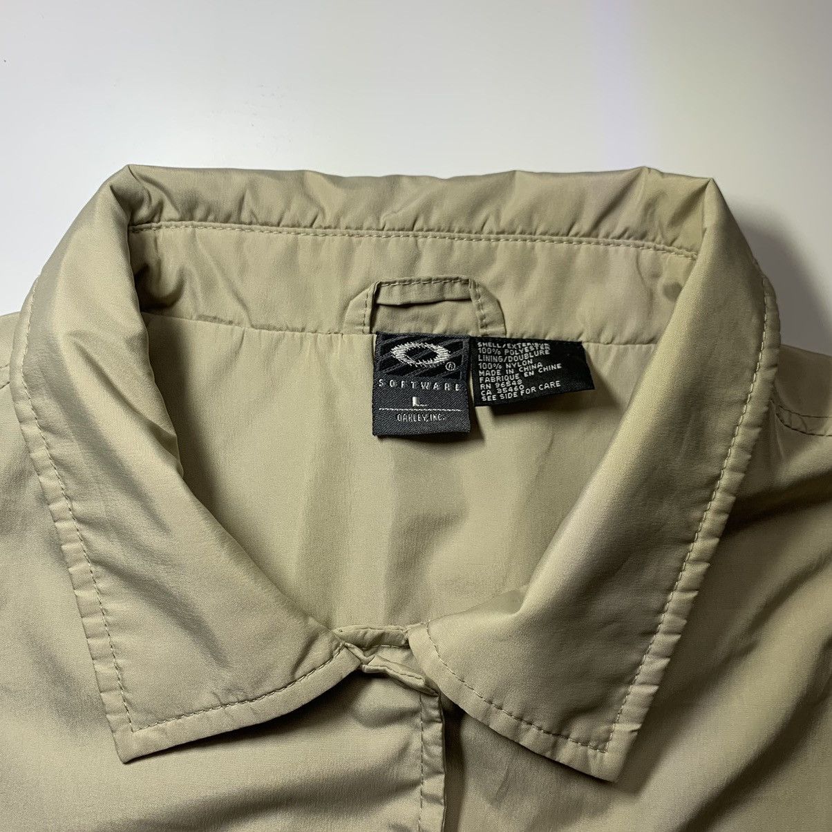 Vintage Coach Jacket Oakley Software Vintage Reflective Logo Size L / US 10 / IT 46 - 2 Thumbnail