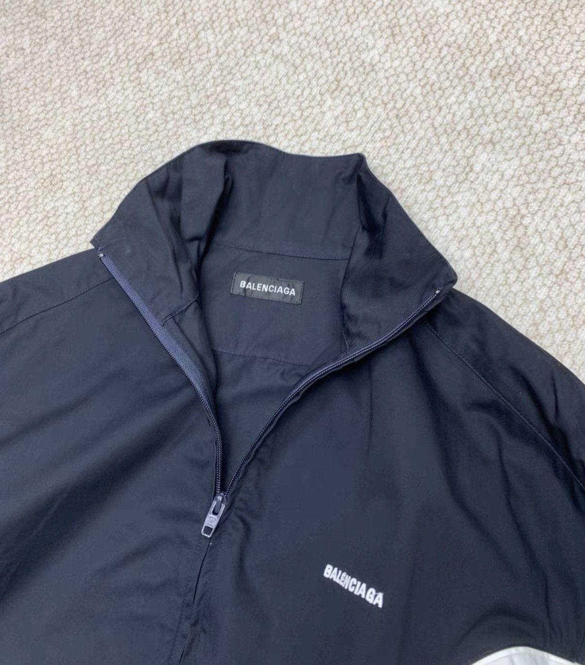 Balenciaga BALENCIAGA Contrast Color Windbreaker Spring Jacket Size US M / EU 48-50 / 2 - 7 Thumbnail