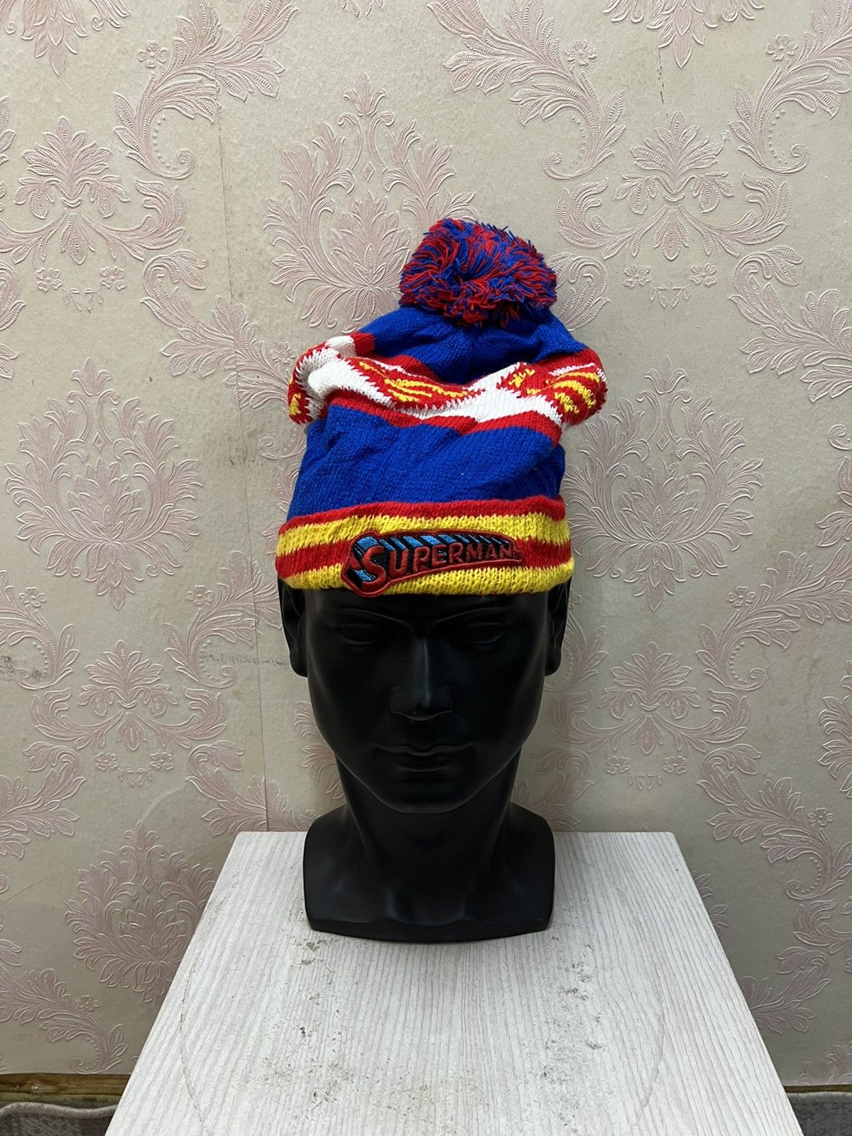 DC Comics Superman Cartoon DC Comics Beanie Hats Size ONE SIZE - 2 Thumbnail