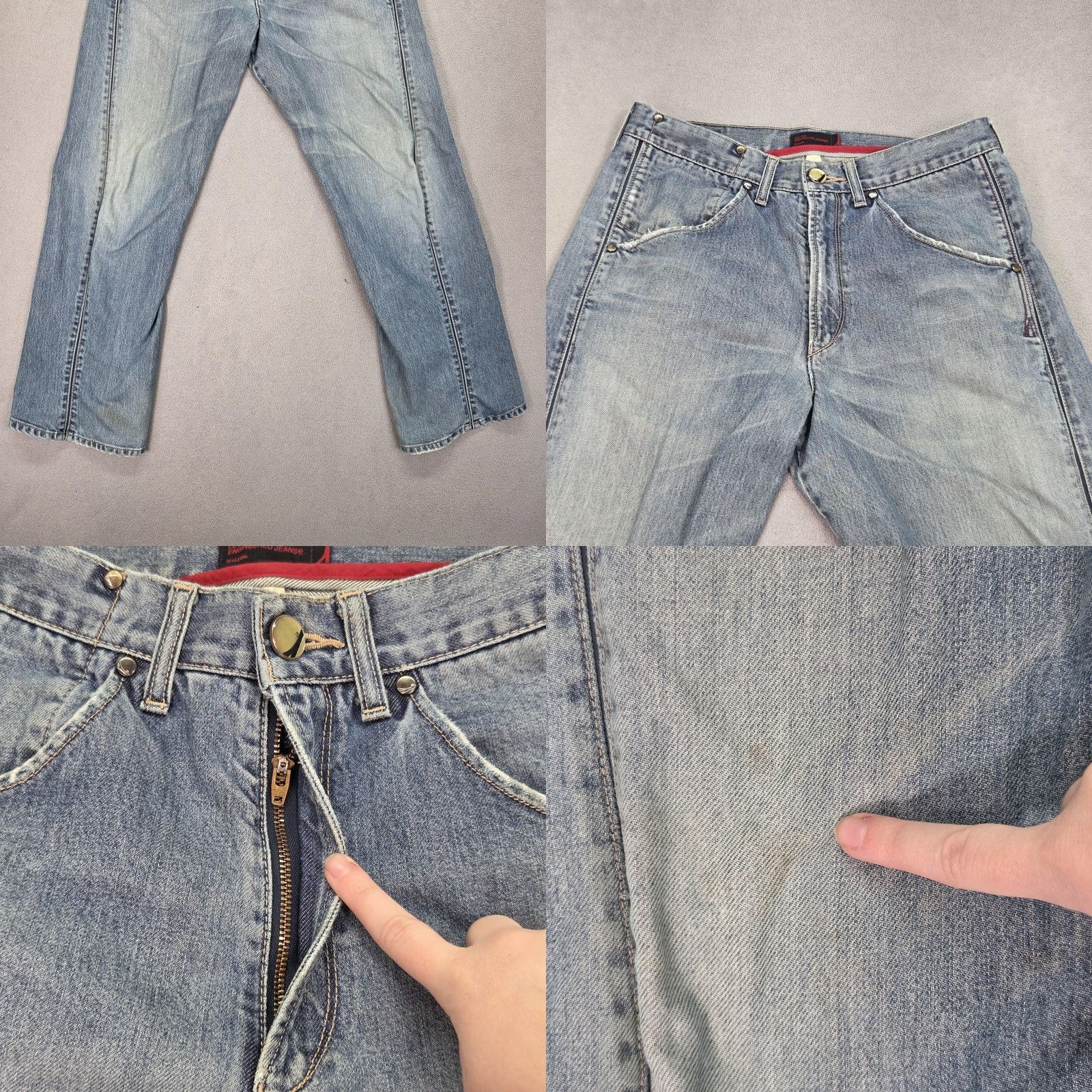 Levi's Levi’S Engineered Jeans Men Twisted Wide Leg Baggy Loose Fits 29x29 Size US 29 - 8 Thumbnail