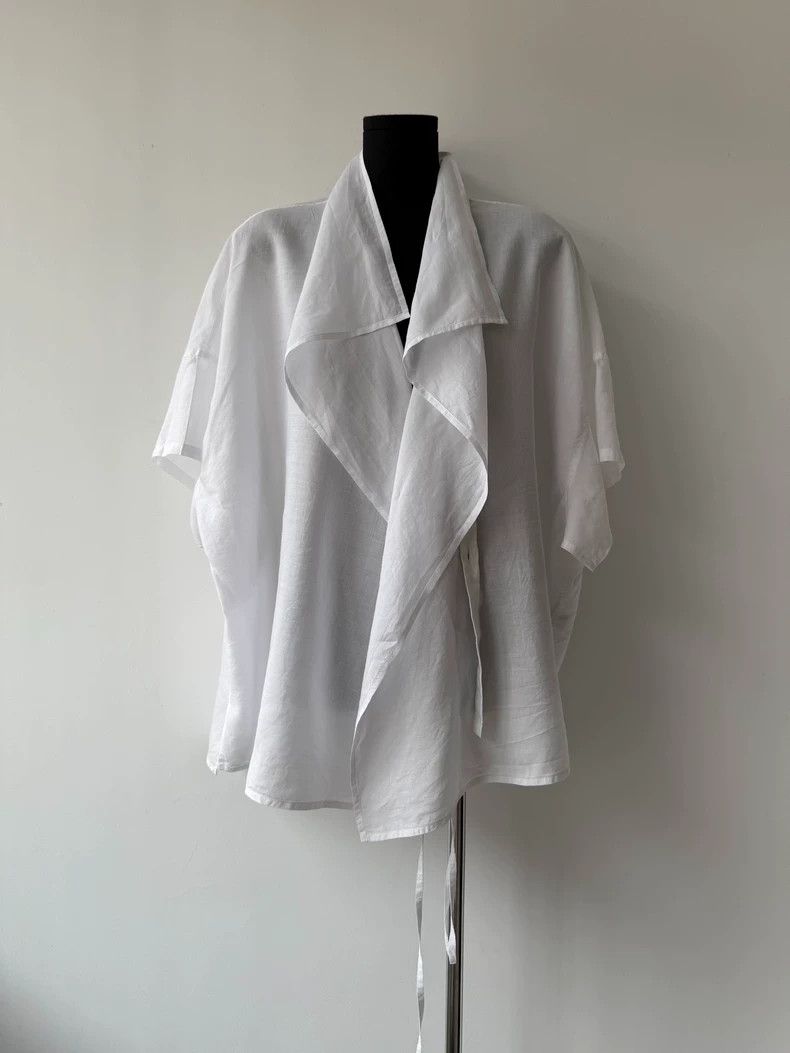 Y's Y's 2023SS Zen Silence Irregular shirt Size US M / EU 48-50 / 2 - 1 Thumbnail