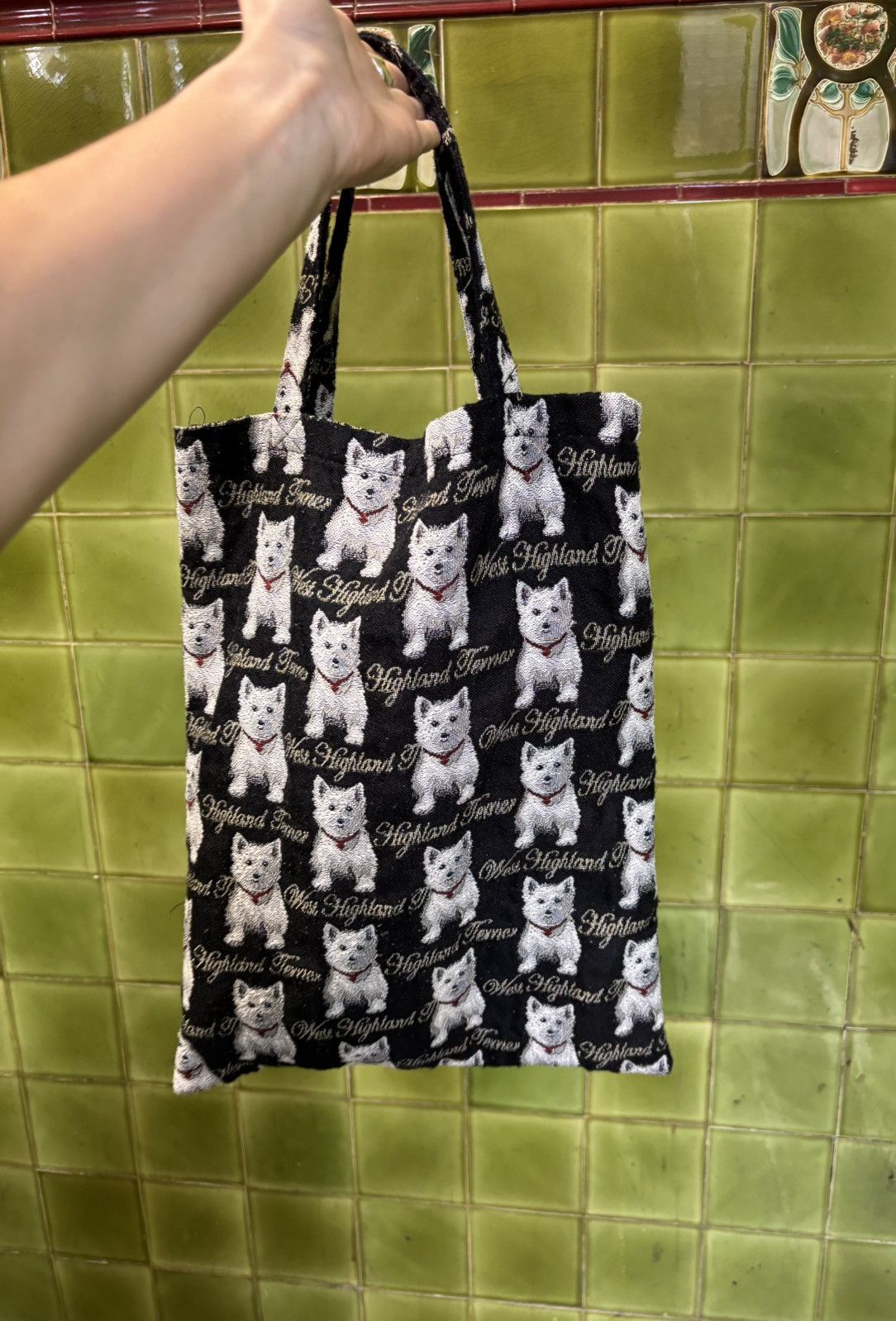 Japanese Brand × Vintage Vintage Dog Tote Bag Y2K cute Size ONE SIZE - 1 Thumbnail