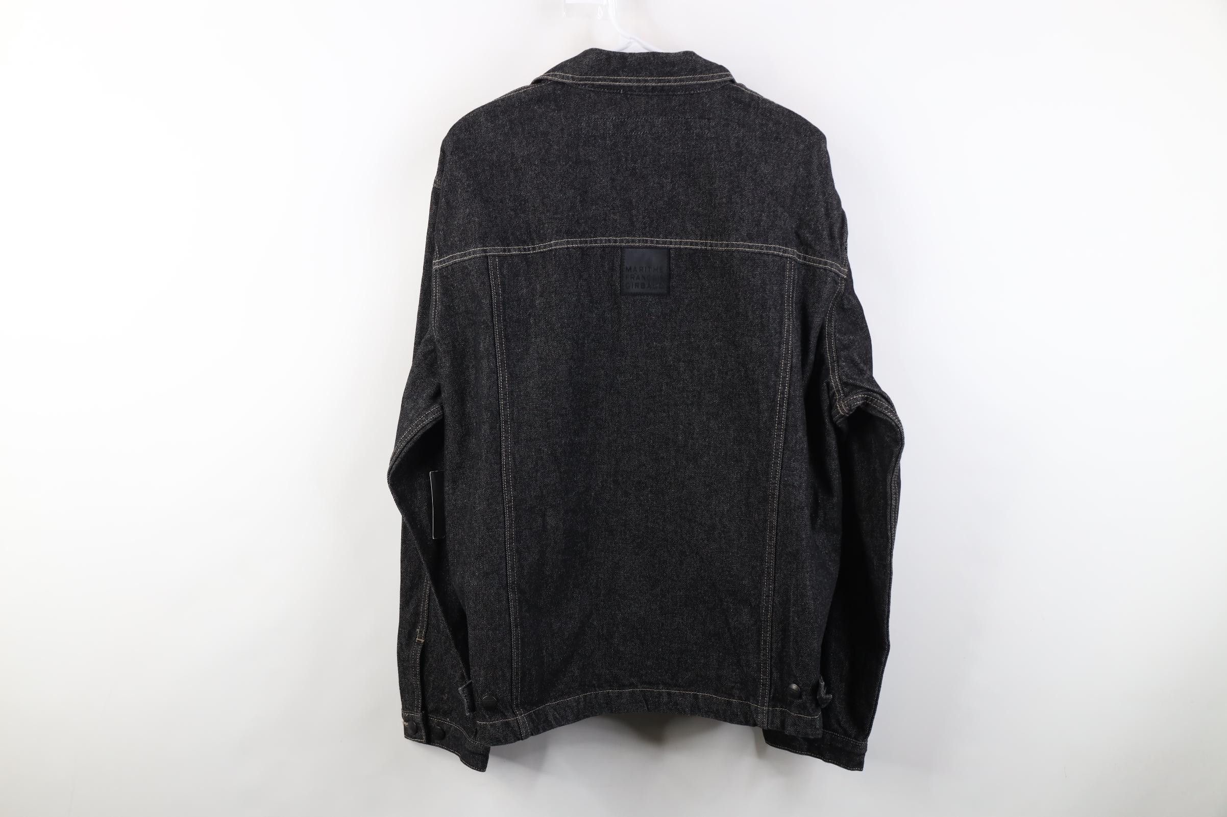 Marithe + Francois Girbaud Deadstock Vintage 90s Marithe Francois Girbaud Denim Jacket Size US L / EU 52-54 / 3 - 15 Thumbnail