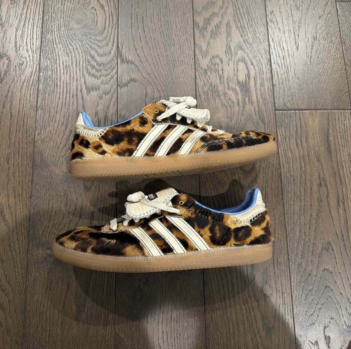 Adidas × Wales Bonner Adidas Wales Bonner Sambas “Leopard” Size 10 Size US 10 / EU 43 - 2 Thumbnail