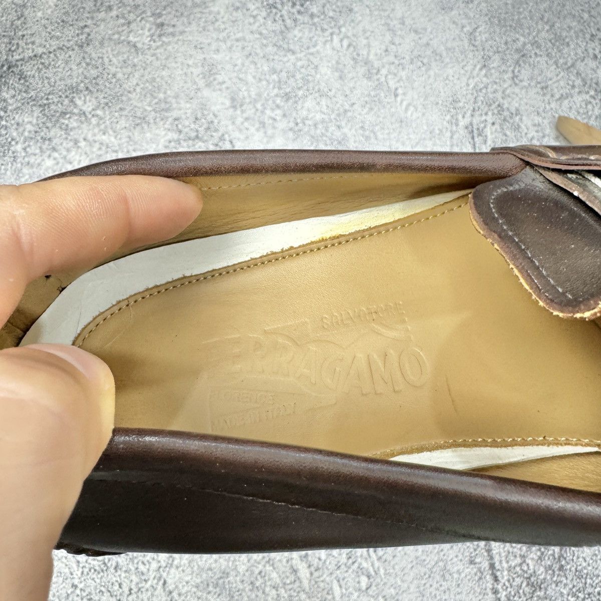Salvatore Ferragamo Salvatore Ferragamo Mens Loafers US10 UK9 EU43 28cm Size US 10 / EU 43 - 16 Thumbnail
