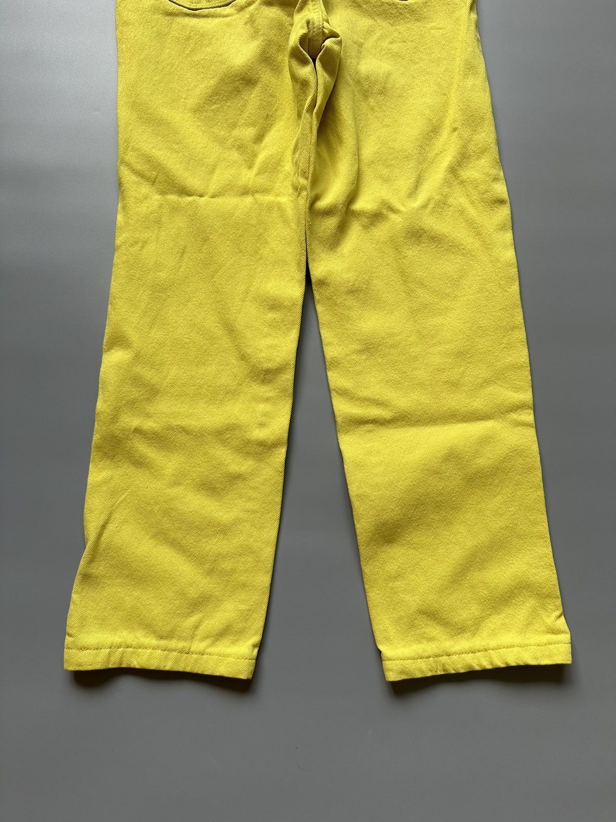 Versace Jeans Couture Vintage Y2K Versace Jeans Couture Yellow Pants Trousers 30 Size 30" / US 8 / IT 44 - 6 Thumbnail
