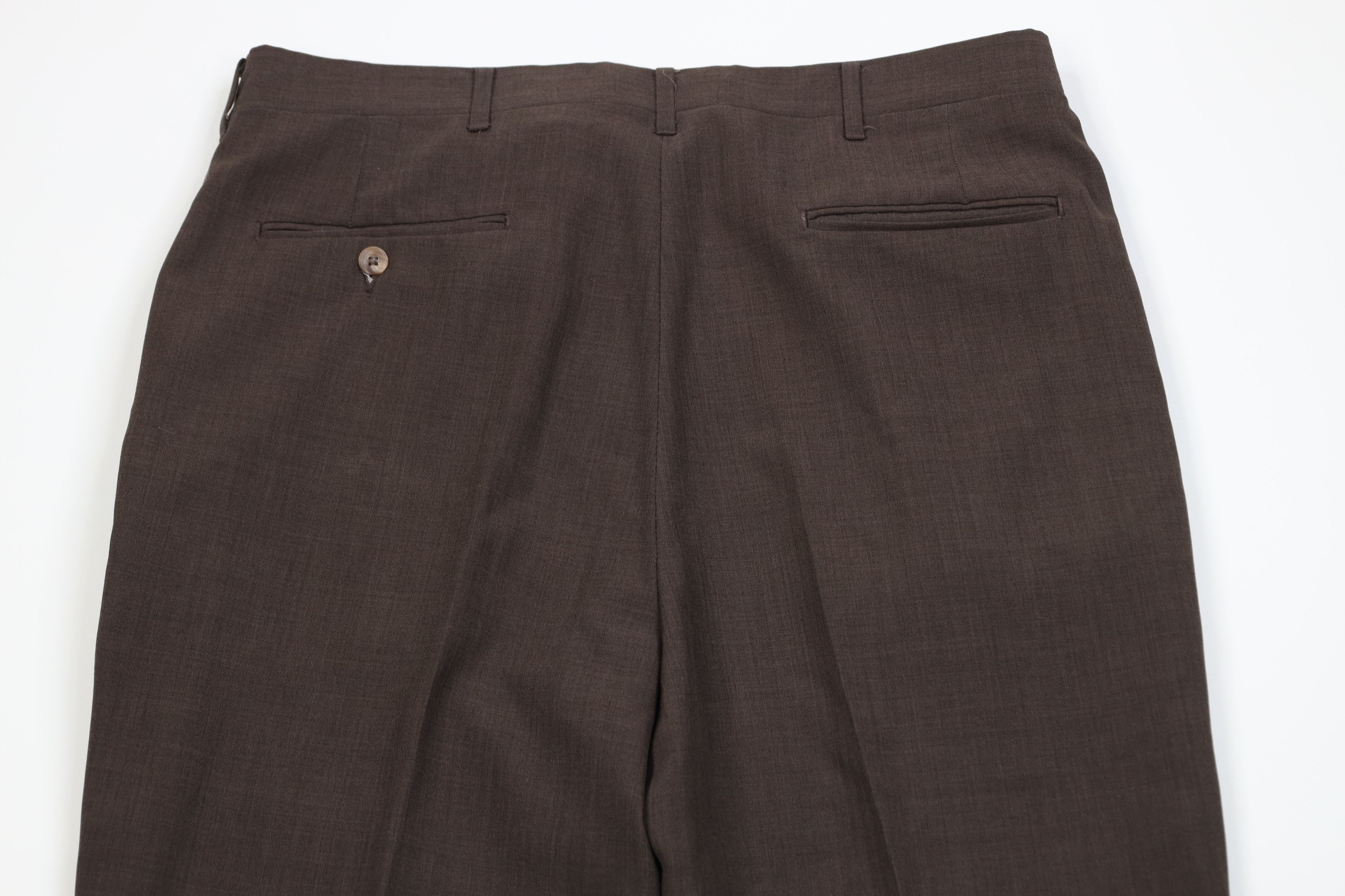 Vintage Vintage 70s Streetwear Blend Knit Wide Leg Chino Pants USA Size US 36 / EU 52 - 10 Thumbnail