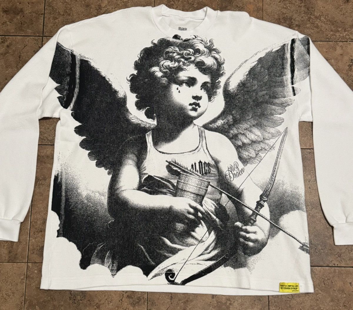 Awful Lot of Cough Syrup Awful lot of cough syrup thermal longsleeve t shirt Size US XL / EU 56 / 4 - 1 Thumbnail