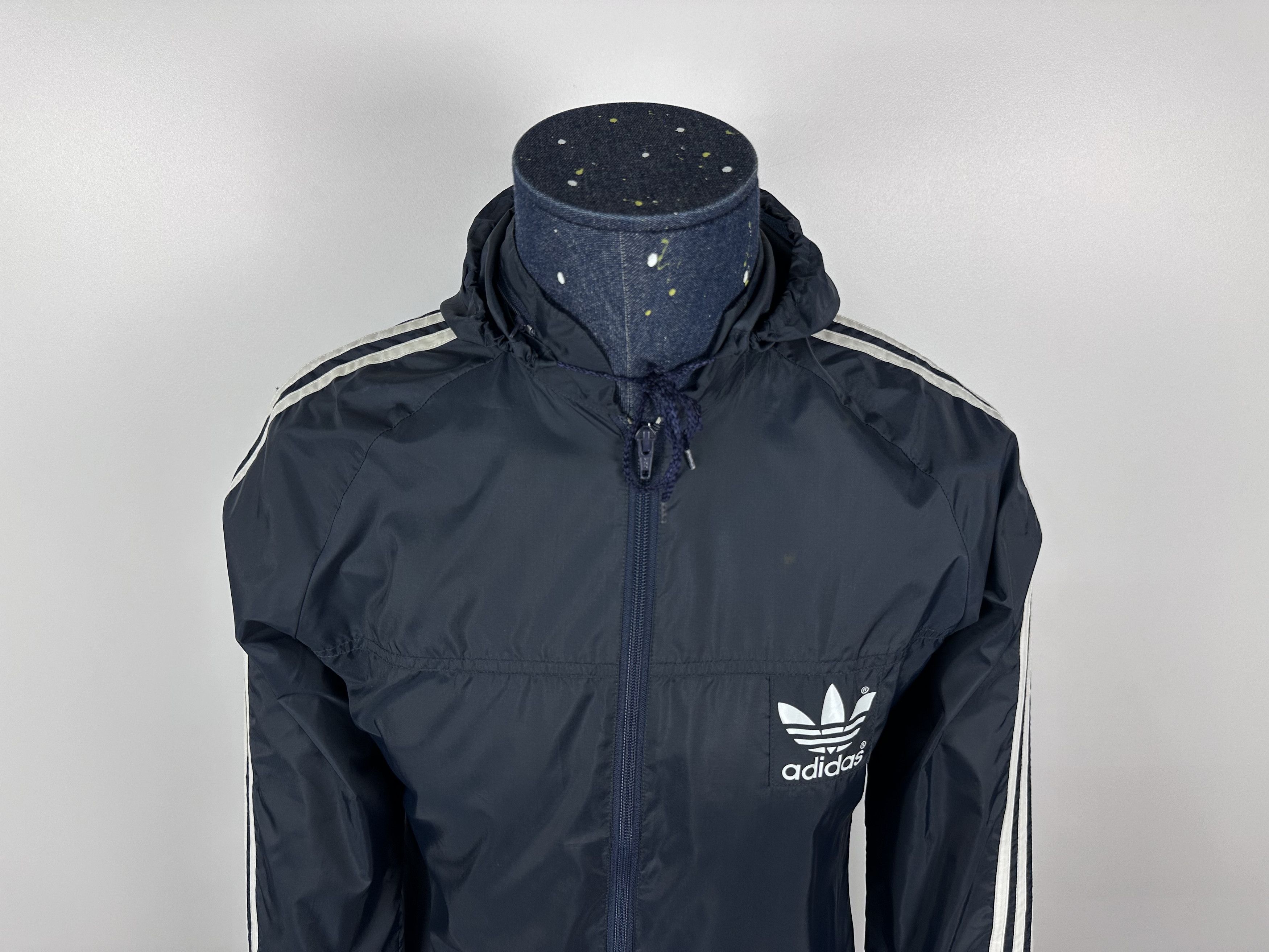 Adidas × Vintage Adidas Originals Vintage 90s Windbreaker Track Top Jacket Size L / US 10 / IT 46 - 4 Thumbnail