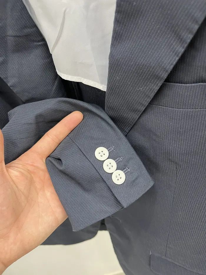 GU × Kim Jones Kim Jones x GU Two Buttons Rayon Blazer Size 48R - 3 Thumbnail