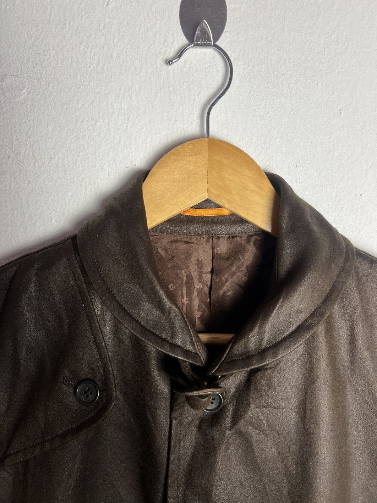 Takeo Kikuchi Vintage Leather Takeo Kikuchi Blazer Suede Light Jacket Size US L / EU 52-54 / 3 - 6 Thumbnail