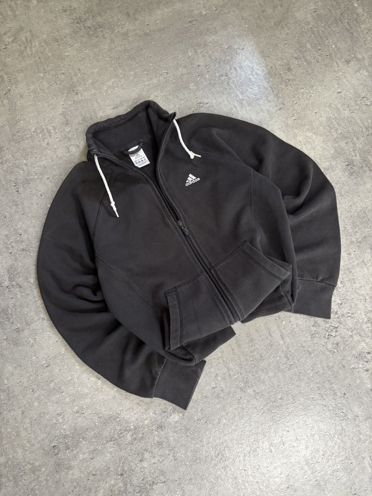 Adidas Adidas Collar Sweatshirt S Streetwear Casual Back Stripes Size S / US 4 / IT 40 - 3 Thumbnail