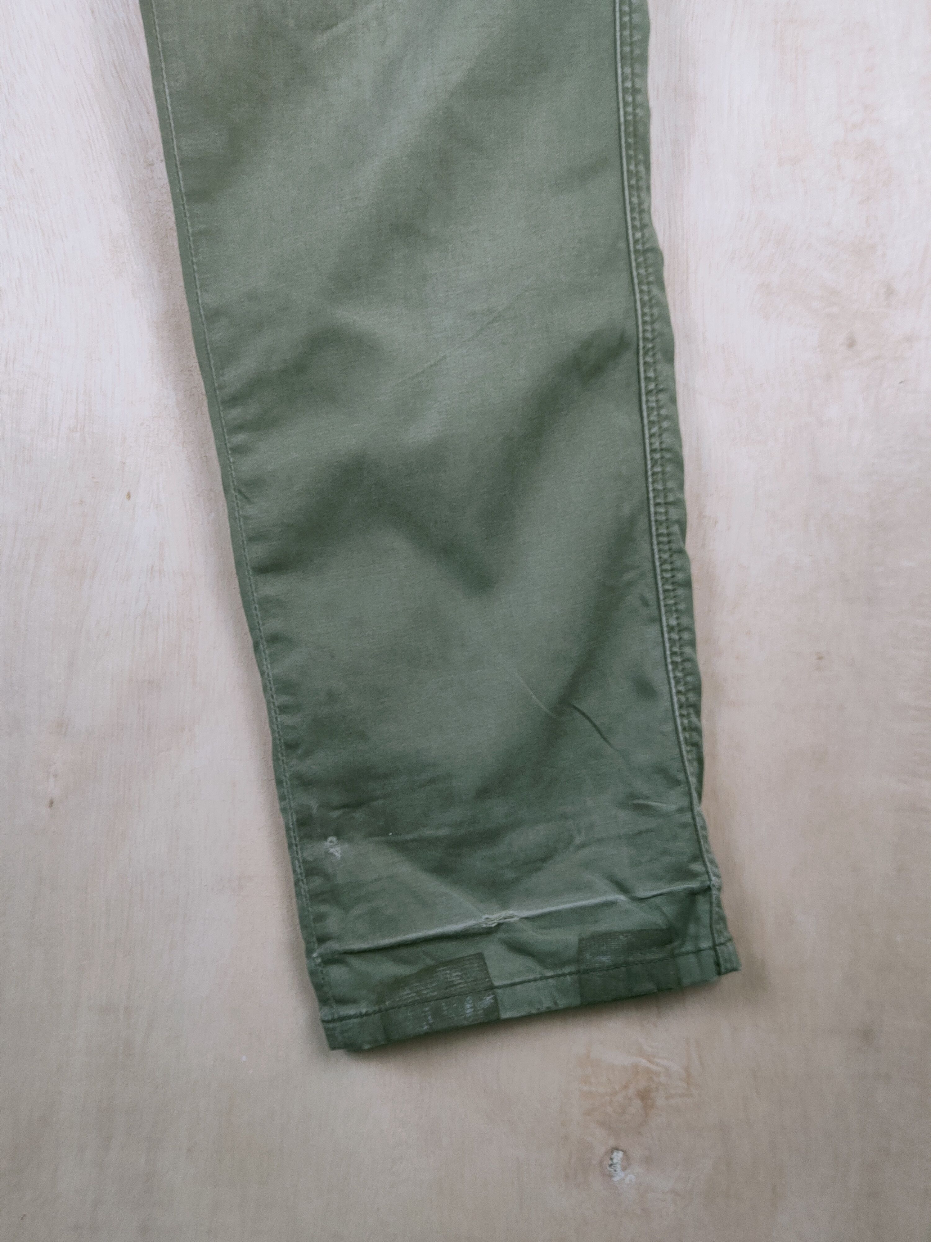 Japanese Brand Japanese Brand Green Multipocket Tactical Cargo Pants #S2485 Size US 29 - 6 Thumbnail
