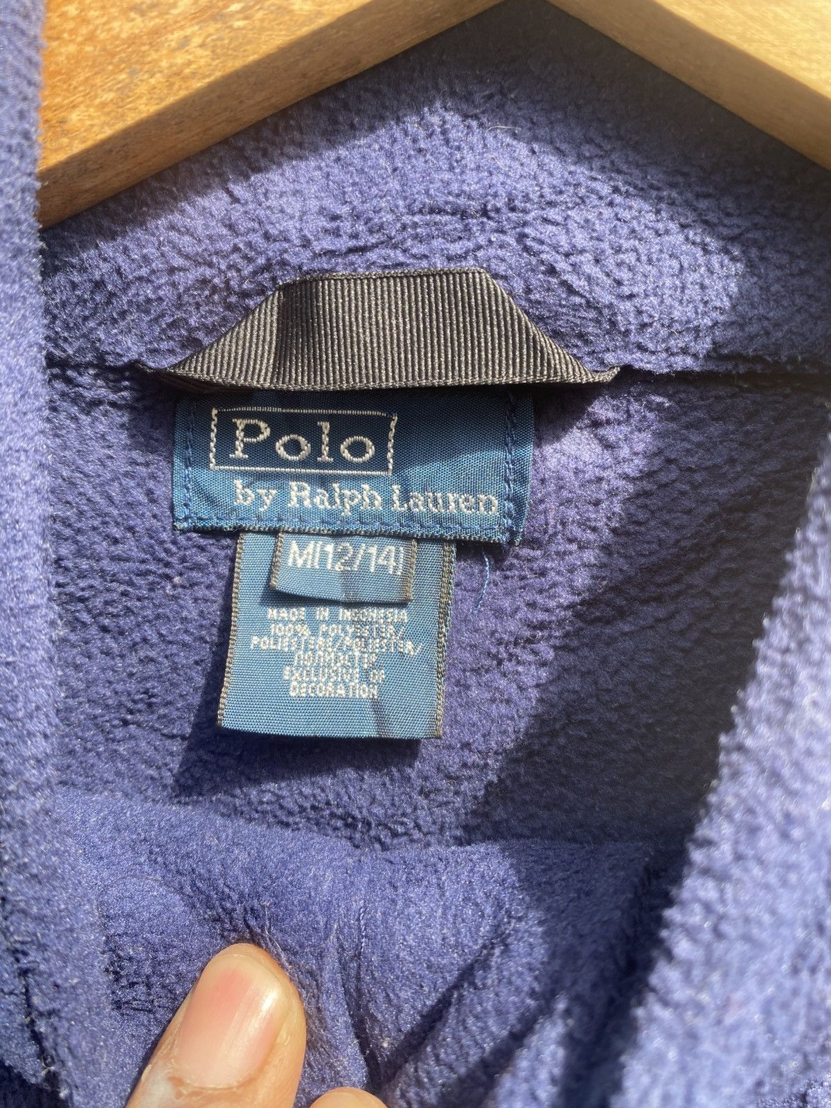 Polo Ralph Lauren Vintage 90s Polo Ralph Lauren Fleece Jacket Embroidered Size US M / EU 48-50 / 2 - 6 Thumbnail