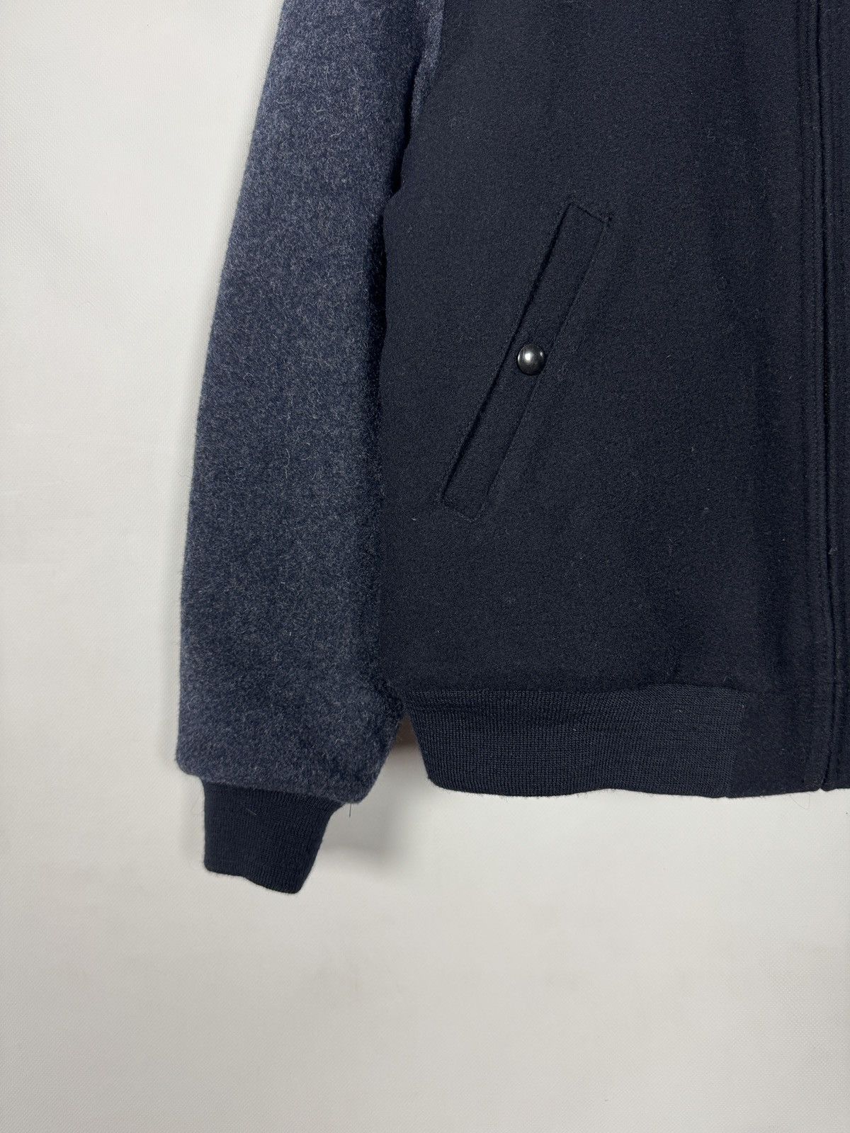Wallace & Barnes Wallace Barnes Wool Bomber Jacket Sherpa Collar Warm Size L Size US L / EU 52-54 / 3 - 4 Thumbnail
