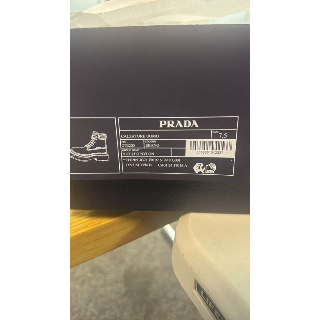 Prada o1rshd1 Ankle Boots in Ebano Brown Prada 7.5 / US 8.5 Size US 8.5 / EU 41-42 - 24 Thumbnail