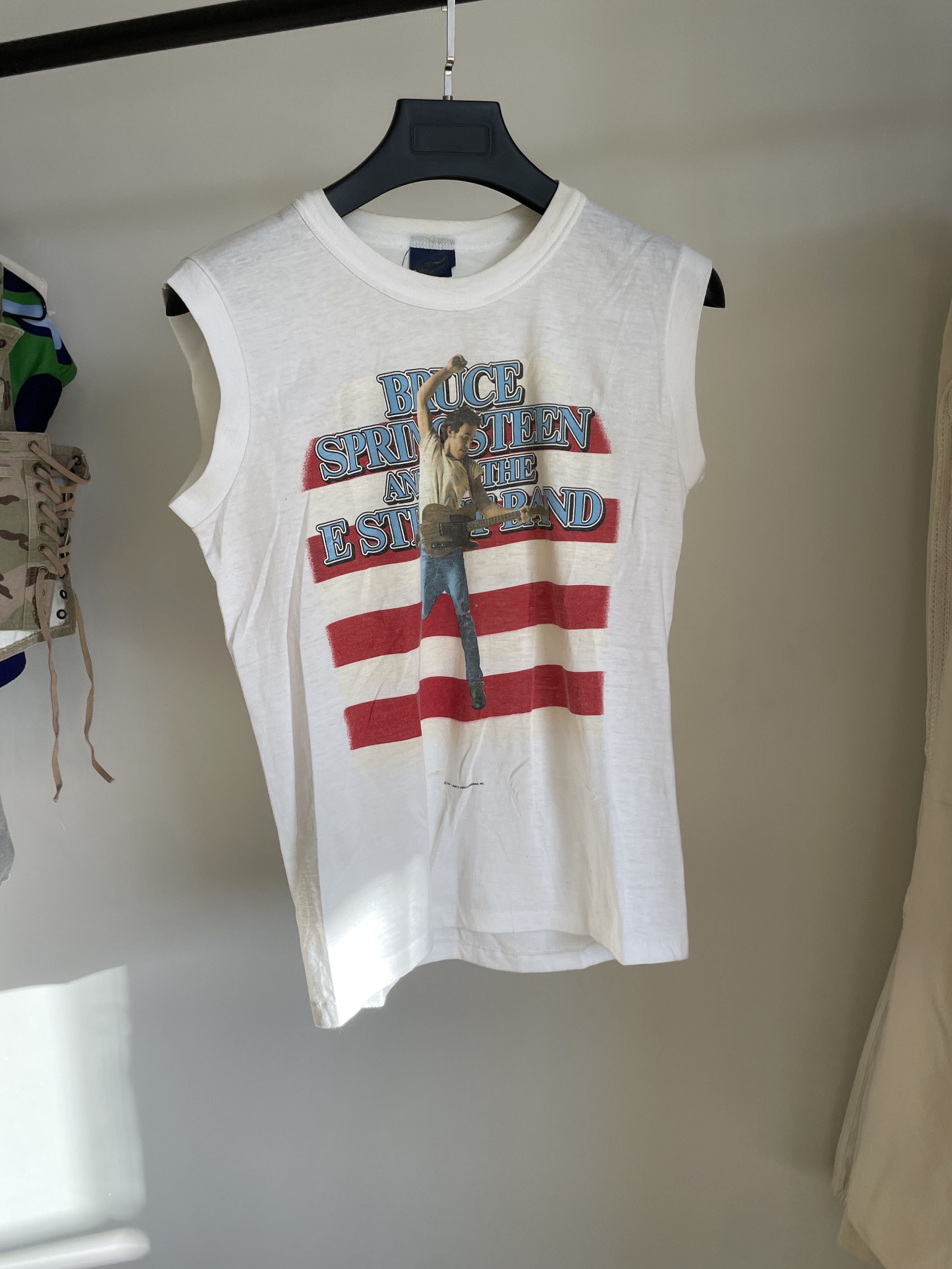 Band Tees Bruce Spring Field 80s tour tank top Size US L / EU 52-54 / 3 - 1 Thumbnail