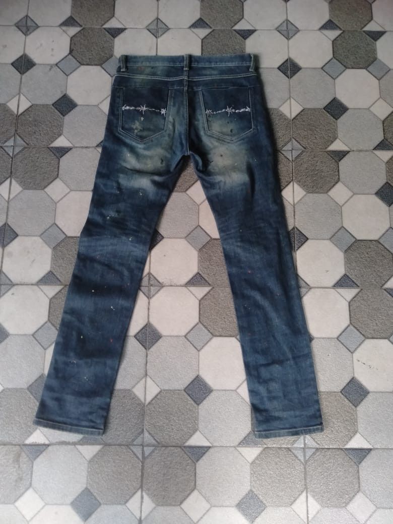 Japanese Brand The Stori Denim Jeans Distrassed Size US 31 - 8 Thumbnail