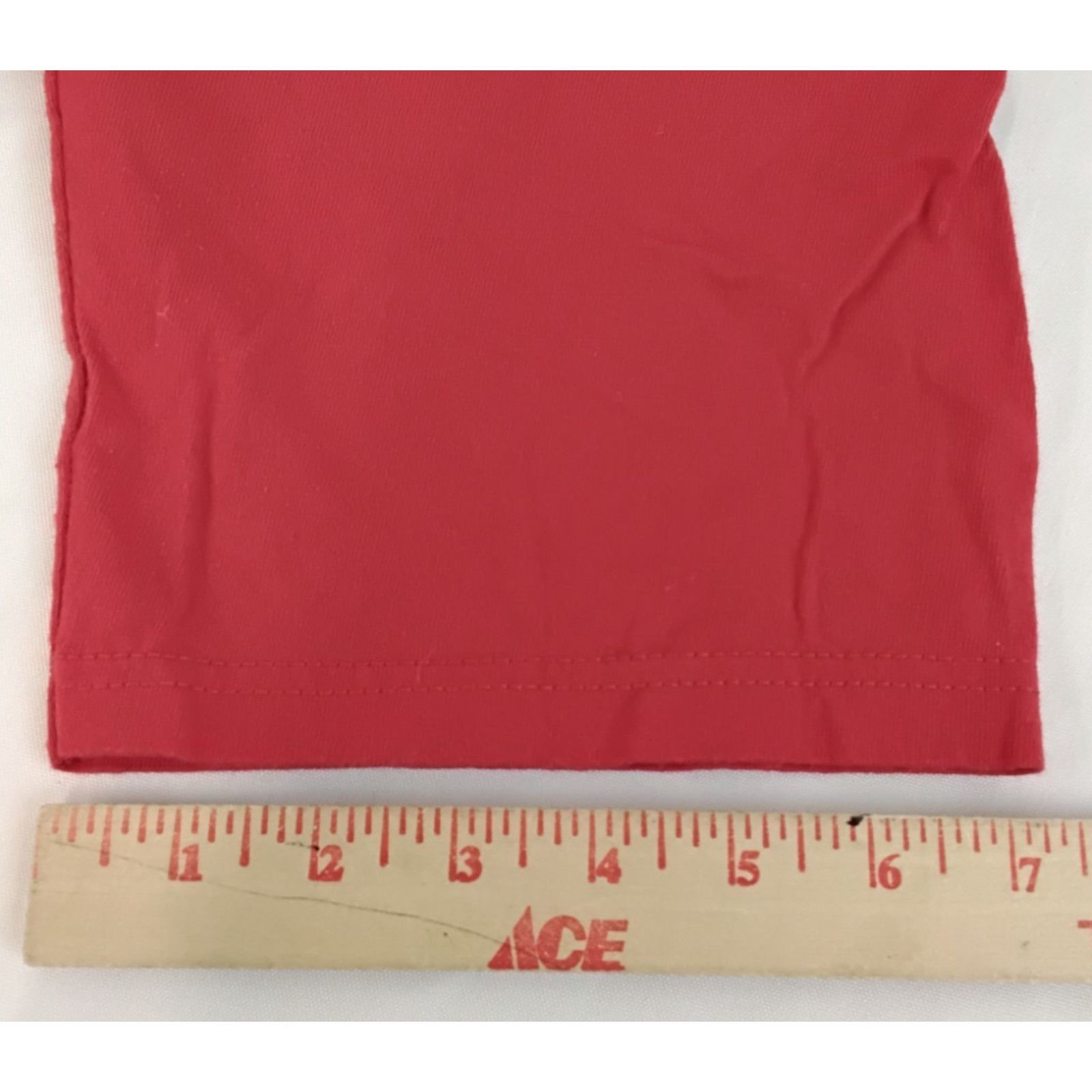 Nickelodeon Spongebob Squarepants Vtg 00's T-Shirt Red Men's L Nudie USA Size US L / EU 52-54 / 3 - 9 Thumbnail