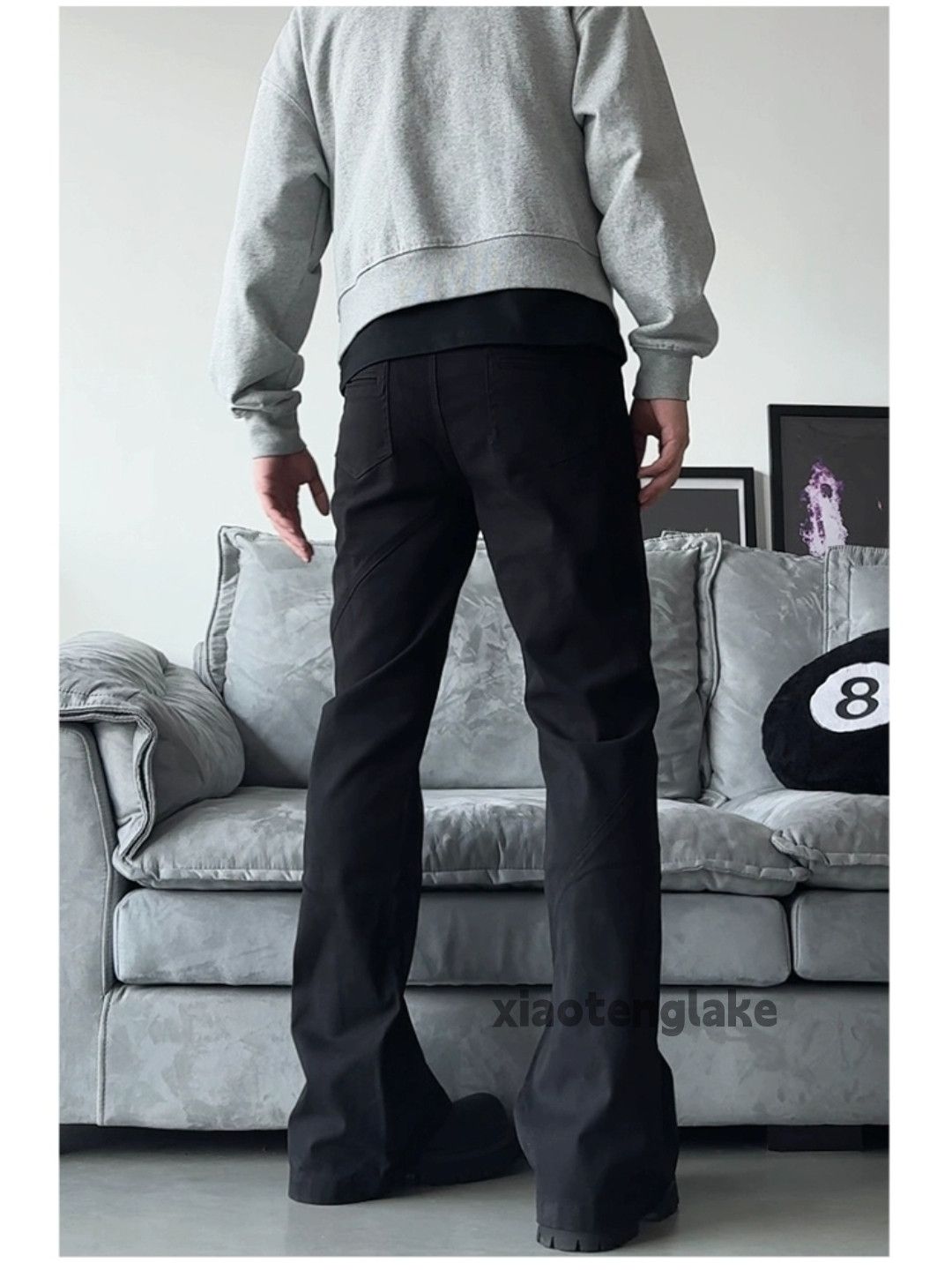 Designer × Japanese Brand × Vintage utility punk grunge bootcut flared patchwork yuppie pants Size US 26 / EU 42 - 3 Thumbnail