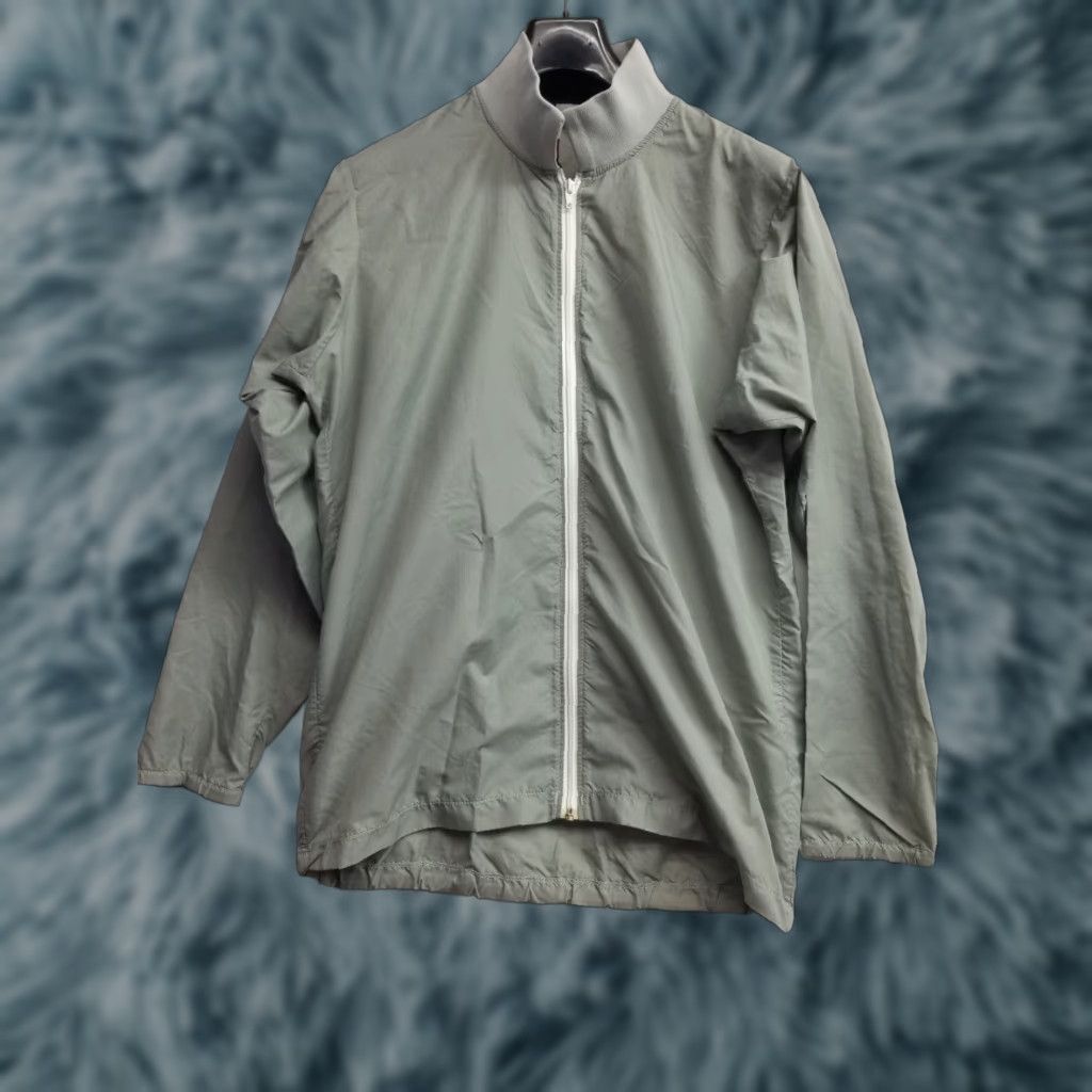 Vintage VINTAGE Betlin Windbreaker Nylon Made in USA Mens Size Large Gray Zip Up Jacket Men L Gray Windbreaker USA Logo All Seasons Size US L / EU 52-54 / 3 - 1 Thumbnail