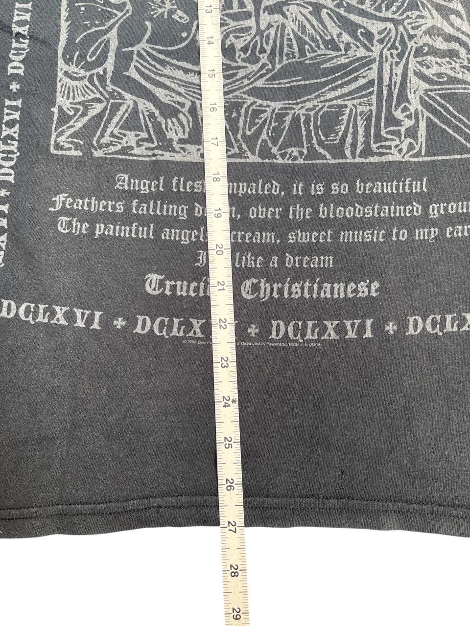 Band Tees Vintage Dark funeral 2000s Black metal tee Size US M / EU 48-50 / 2 - 7 Thumbnail