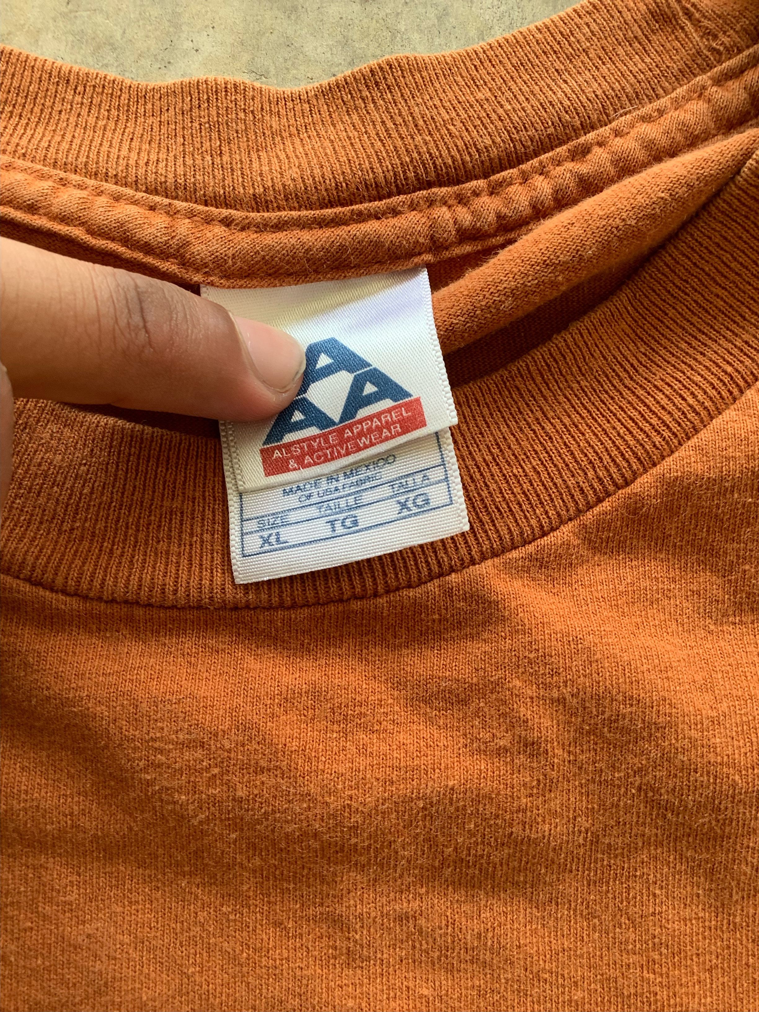Alstyle Vintage 2005 National Champions Texas Longhorns Tee Size US XL / EU 56 / 4 - 5 Thumbnail