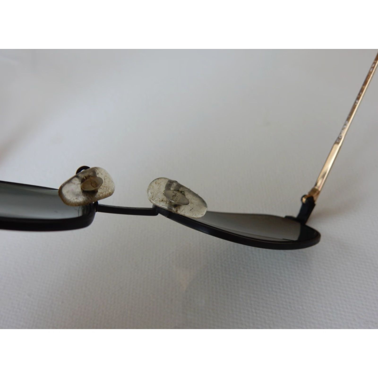 Vintage VTG Ray-Ban Sunglasses Men 50032 Black & Gold B&L San Francisco Collection Sunglasses Bausch & Lomb Size ONE SIZE - 7 Thumbnail