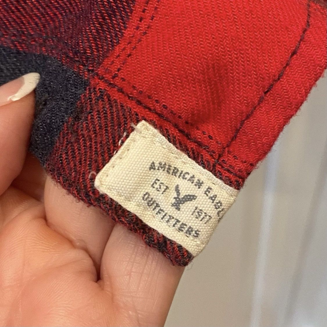 American Eagle Outfitters AEO American Eagle Buffalo Plaid Flannel Shirt S Size S / US 4 / IT 40 - 5 Thumbnail