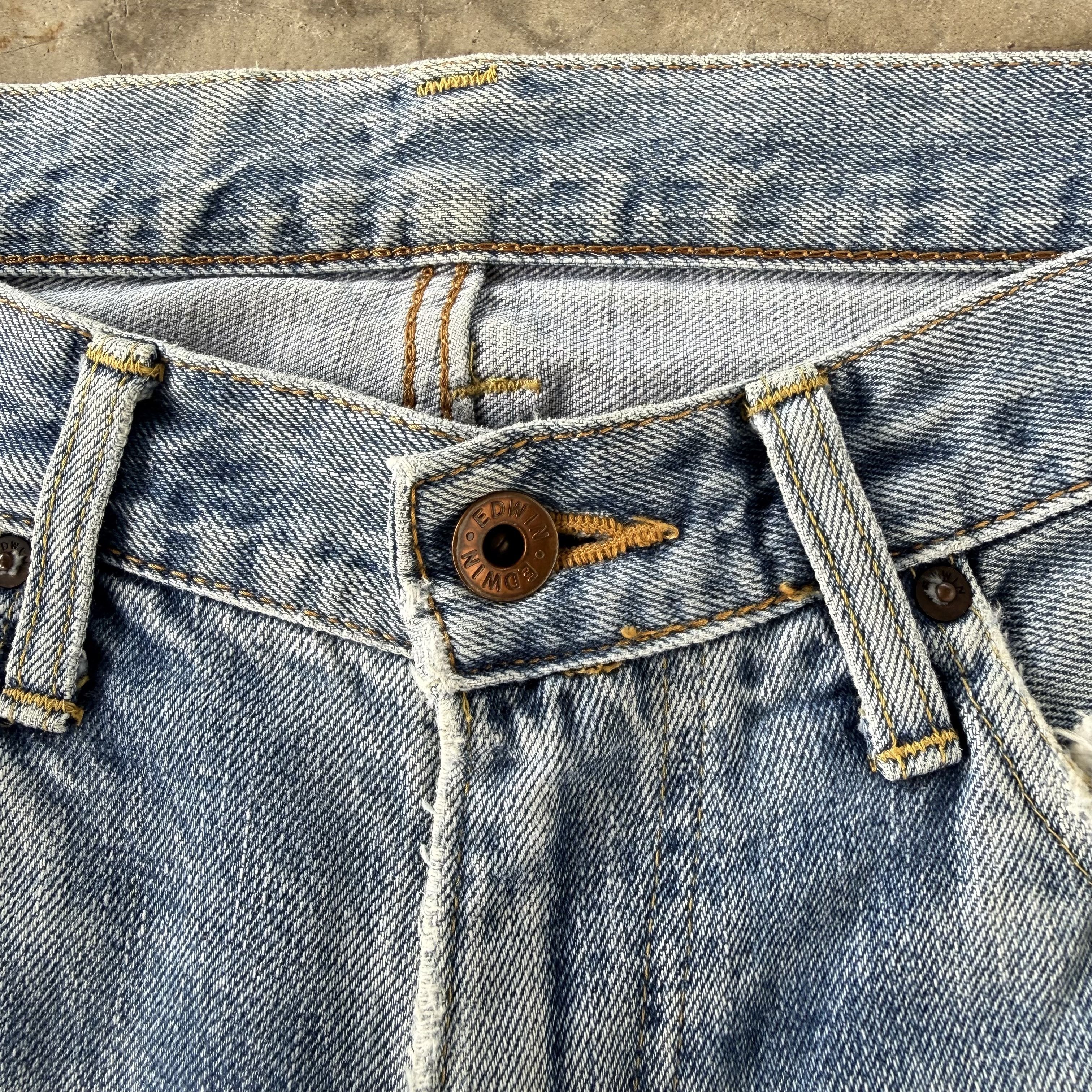 Edwin W33 Vintage Edwin Selvedge Denim Jean Pants Size US 33 - 5 Thumbnail