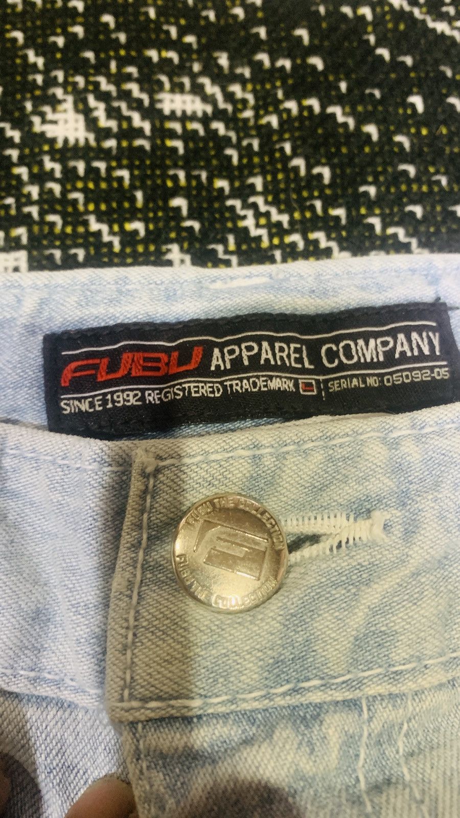 Fubu × Vintage Vintage Fubu Baggy Jeans Size US 34 / EU 50 - 4 Thumbnail