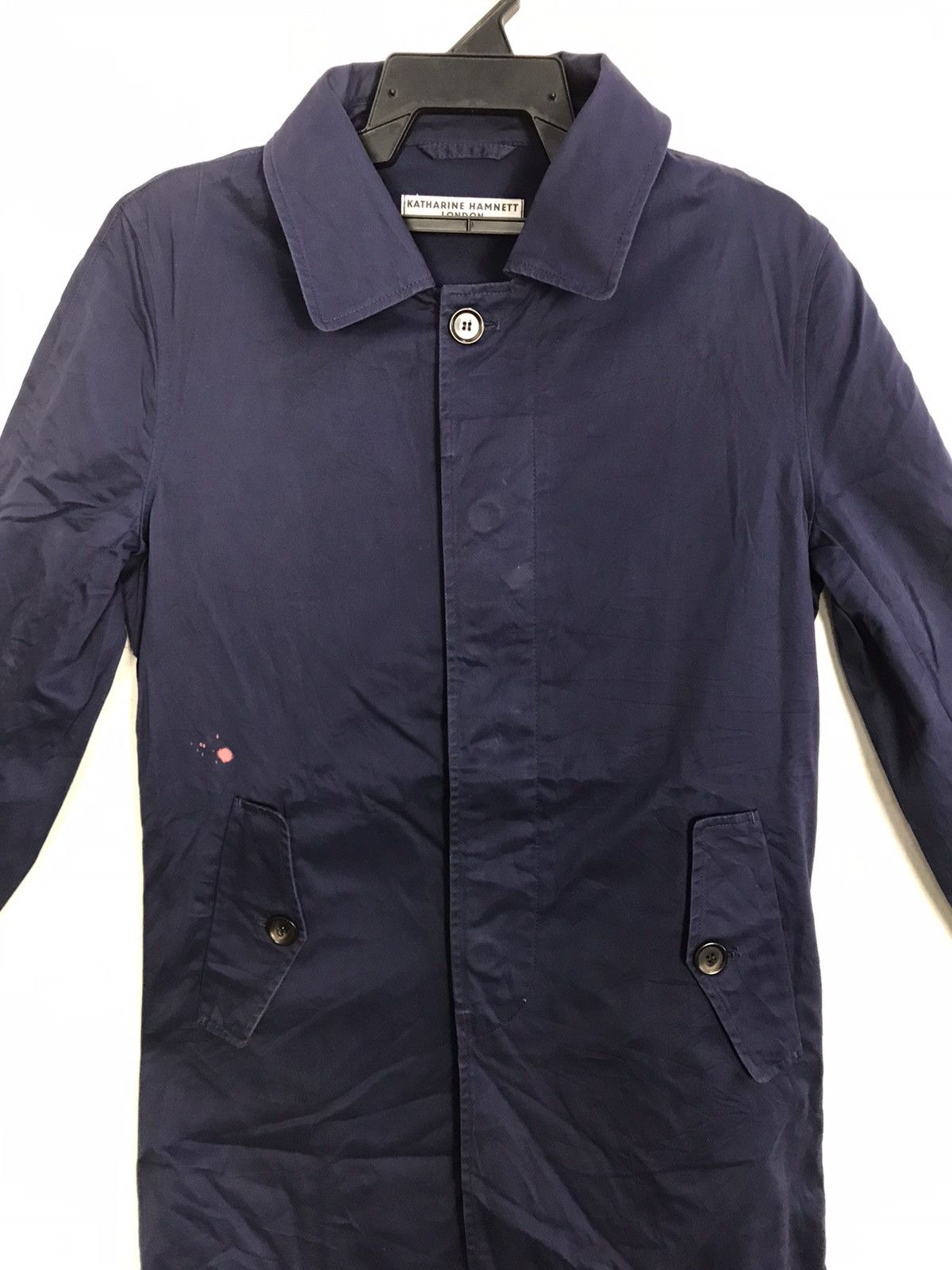 Katharine Hamnett London 90s Katharine Hamnett London Mongomery Brisbane Trench Coat Size M / US 6-8 / IT 42-44 - 2 Thumbnail