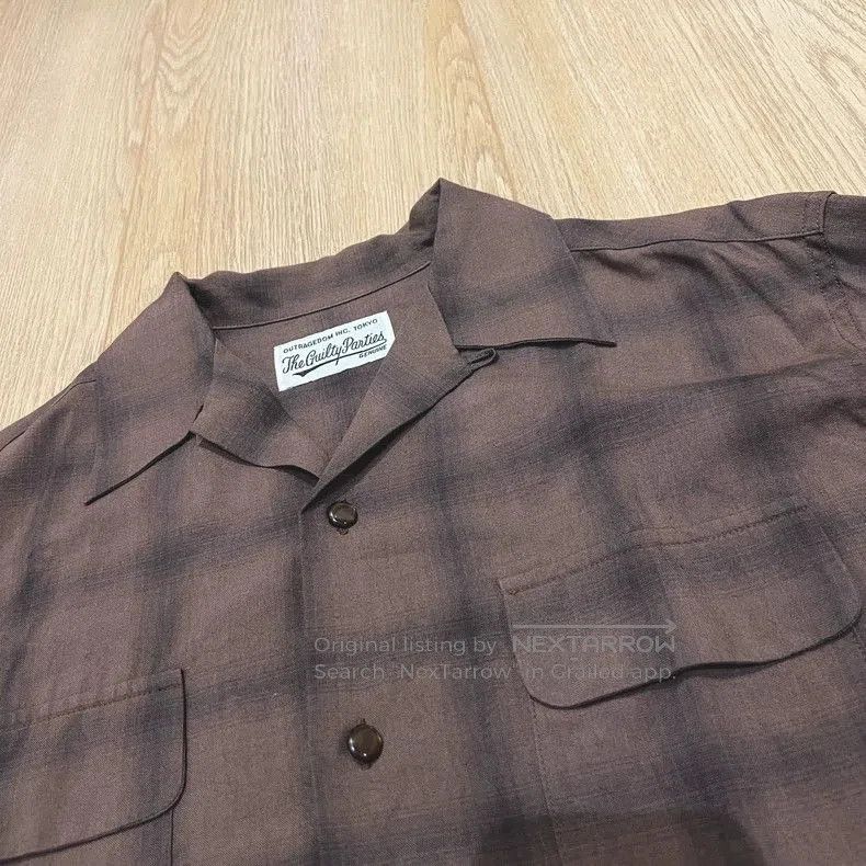 Wacko Maria WACKO MARIA Check Open Collar Shirt Size US M / EU 48-50 / 2 - 3 Thumbnail