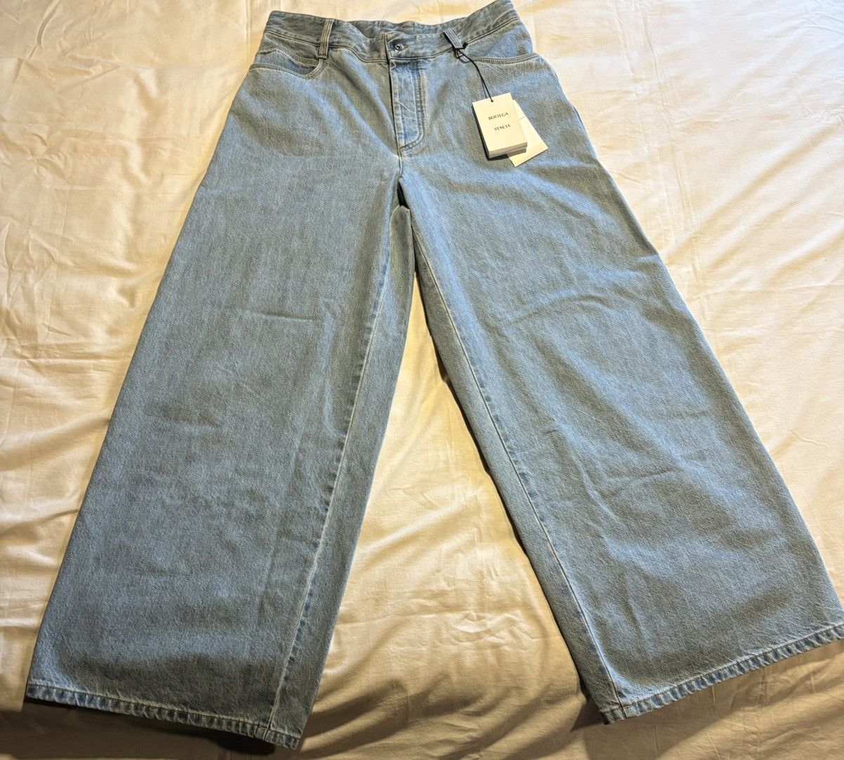 Bottega Veneta Bottega Veneta baggy wide leg denim pants. Size US 30 / EU 46 - 1 Thumbnail