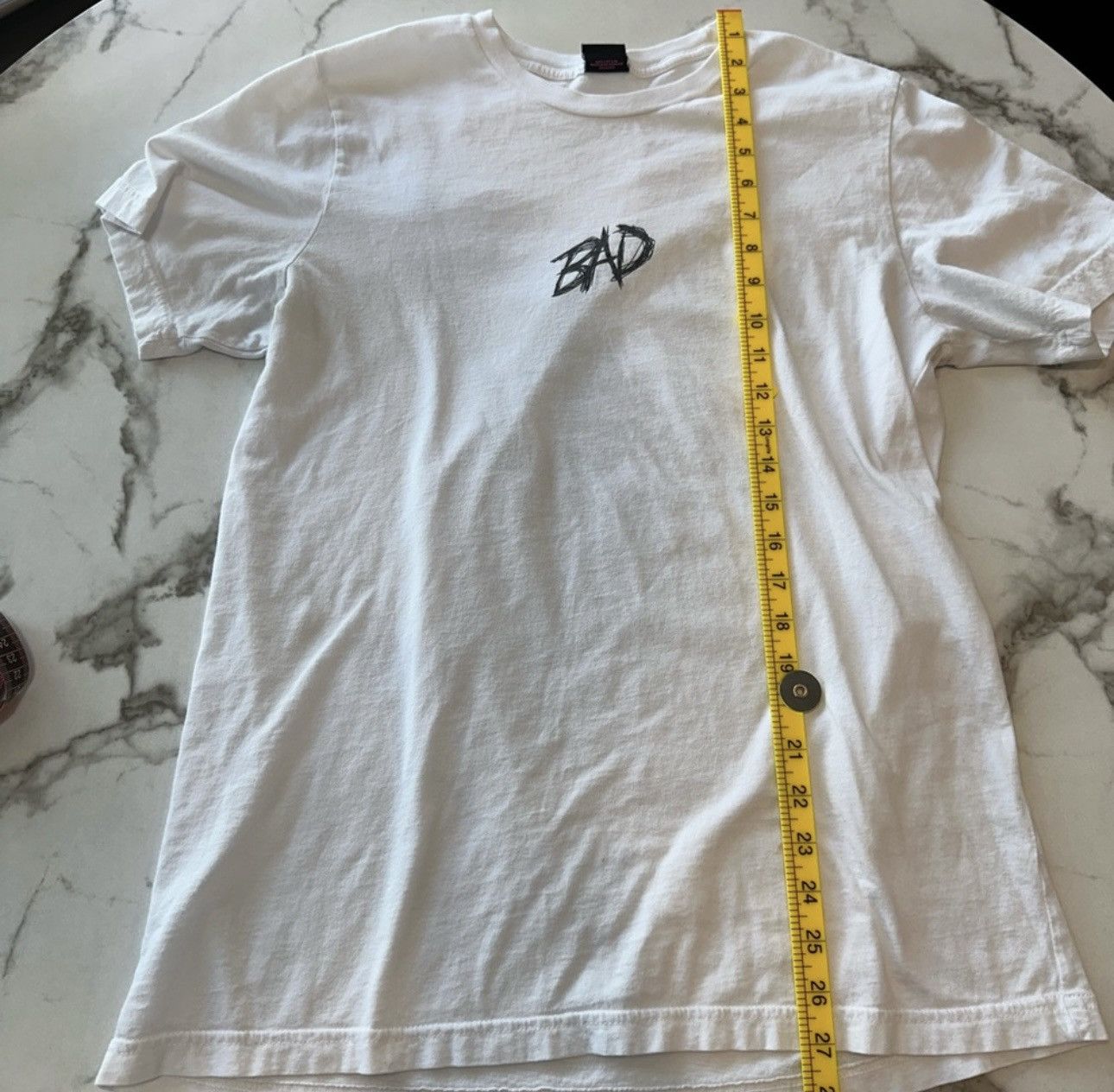 Other XXXTENTACION “BAD” Hand White T-Shirt Size US L / EU 52-54 / 3 - 4 Thumbnail