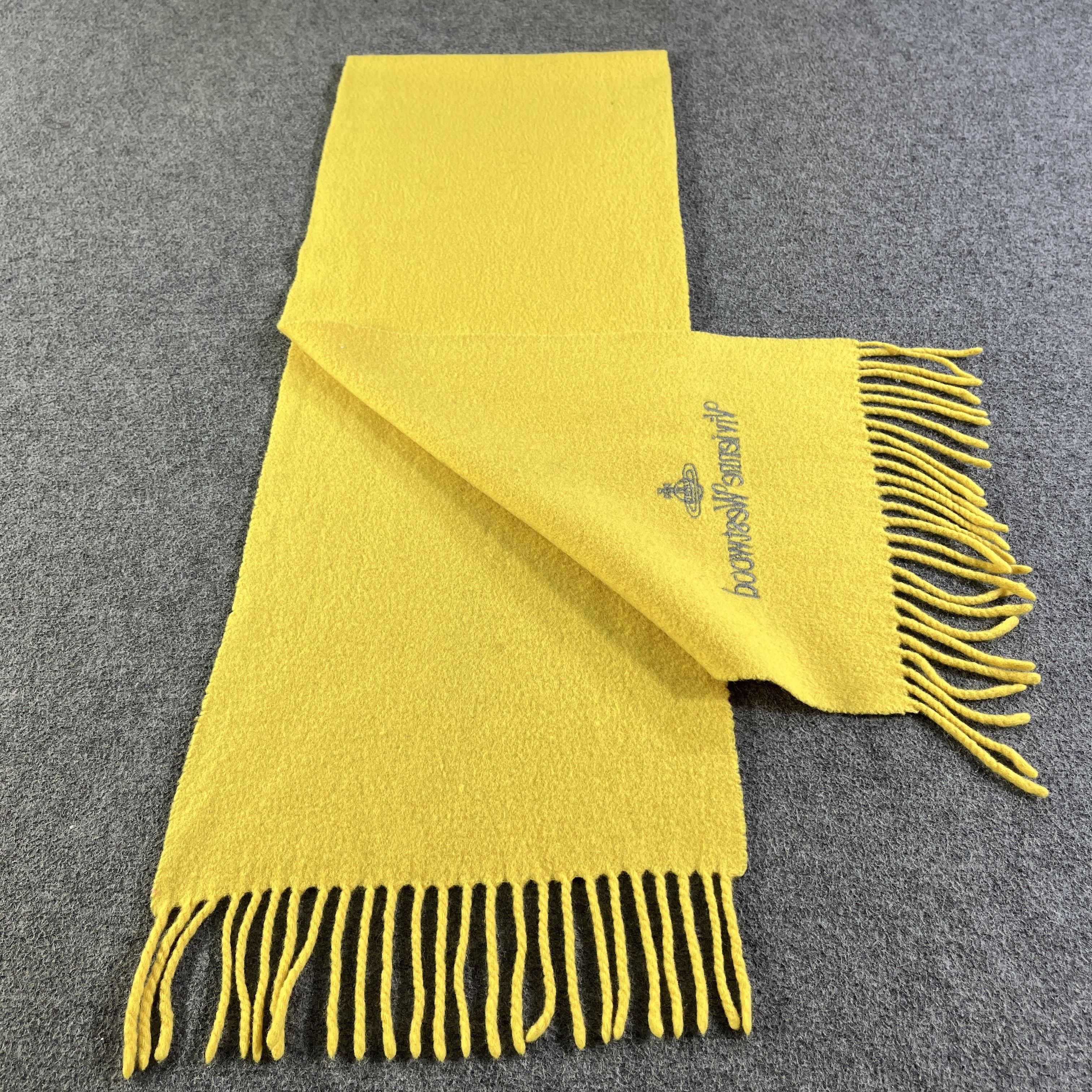 Vintage Tag Missing Vivienne Westwood Scarf / Muffler T1091 Size ONE SIZE - 2 Thumbnail