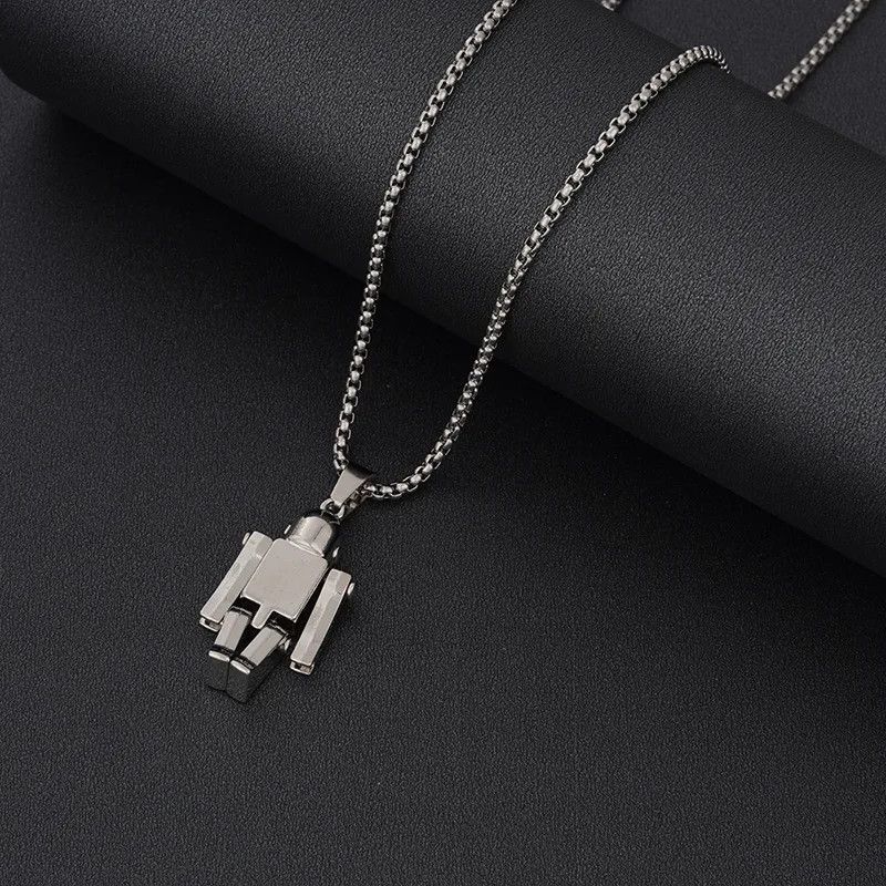 Jewelry × Vintage Y2k Robot Necklace Size ONE SIZE - 2 Thumbnail