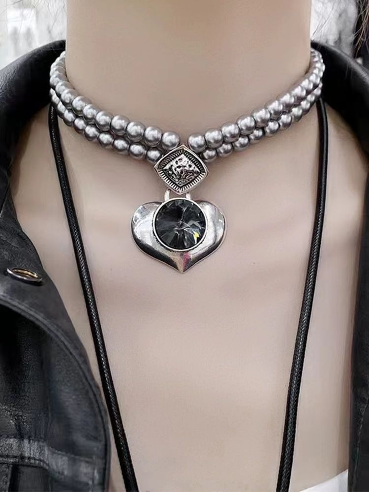 Other New Trend STEAL! Y2K Chains Necklace Chain Size ONE SIZE - 3 Thumbnail