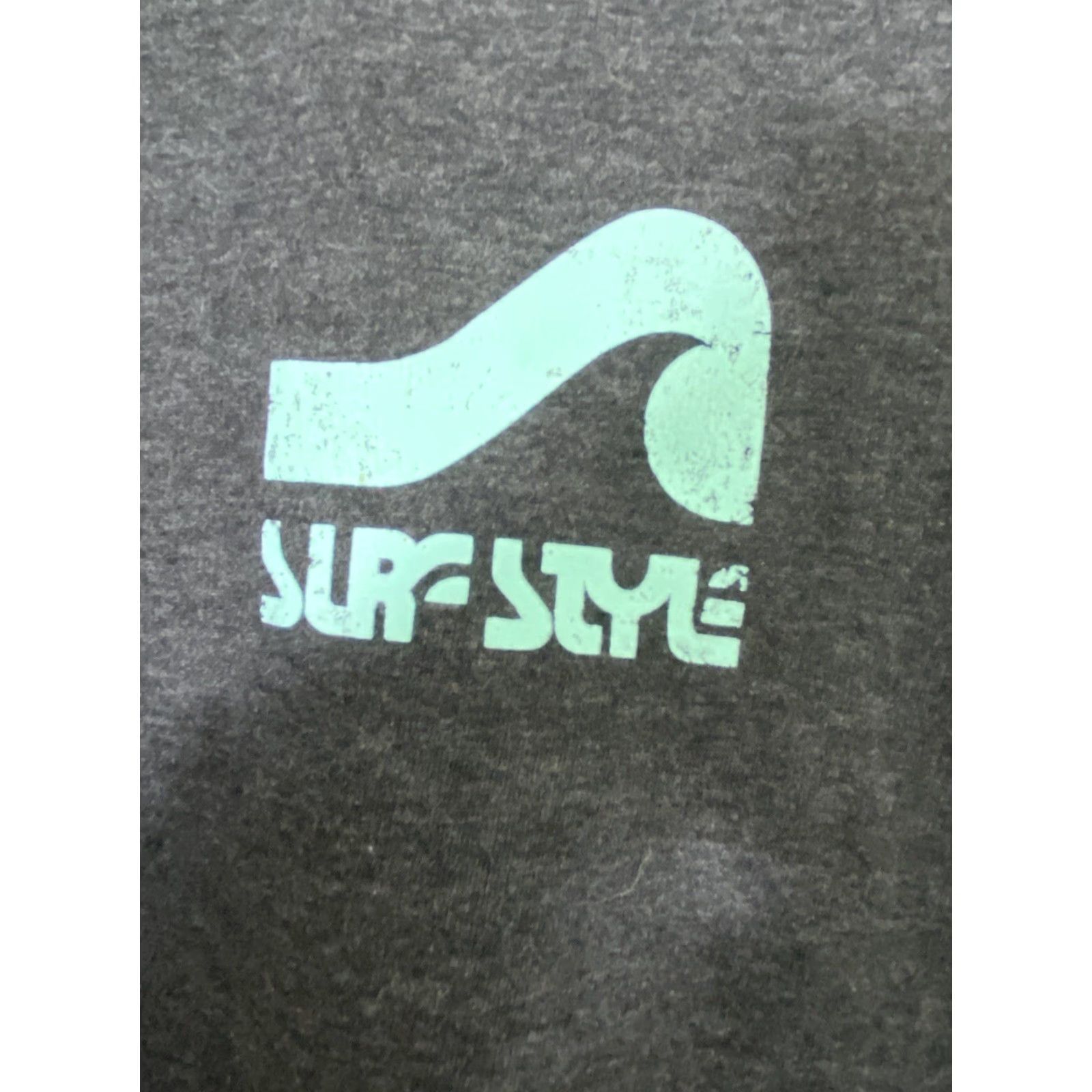 Vintage Surfstyle Mens Medium Pullover Sweater Lightweight Cotton Gray Green Gulf Shores Sweater Size US M / EU 48-50 / 2 - 2 Thumbnail