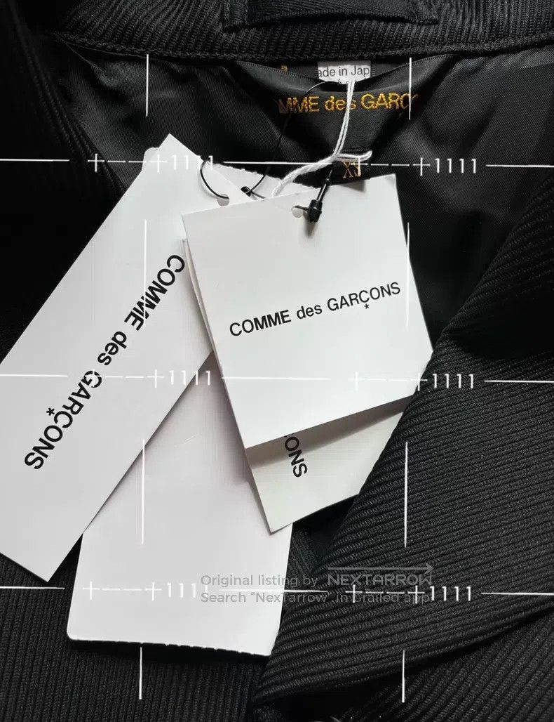 Comme des Garcons Comme Des Garcons Spliced polyester long sleeve jacket Size XS / US 0-2 / IT 36-38 - 7 Thumbnail
