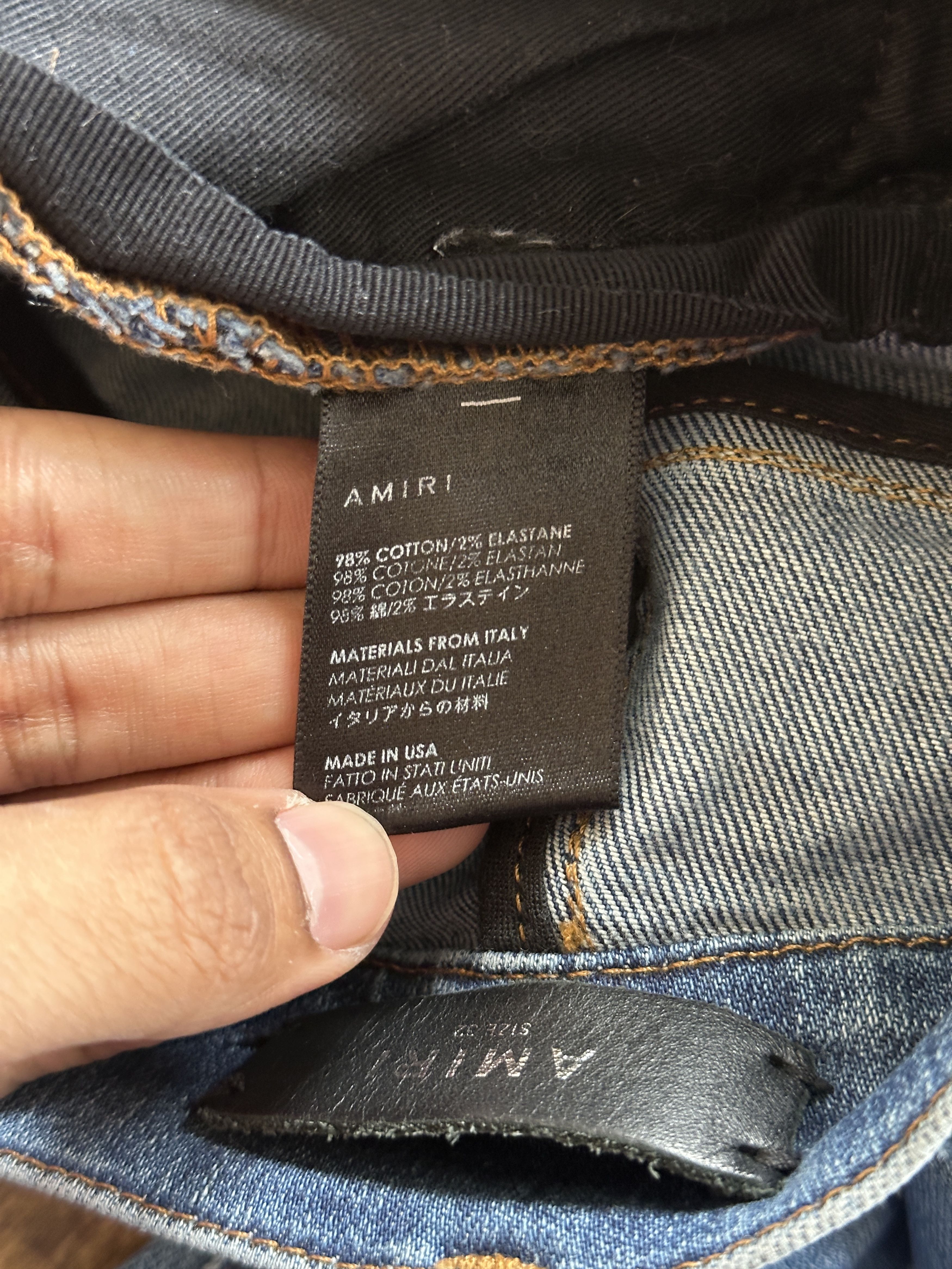 Amiri Amiri Distressed Jeans Size US 32 / EU 48 - 5 Thumbnail