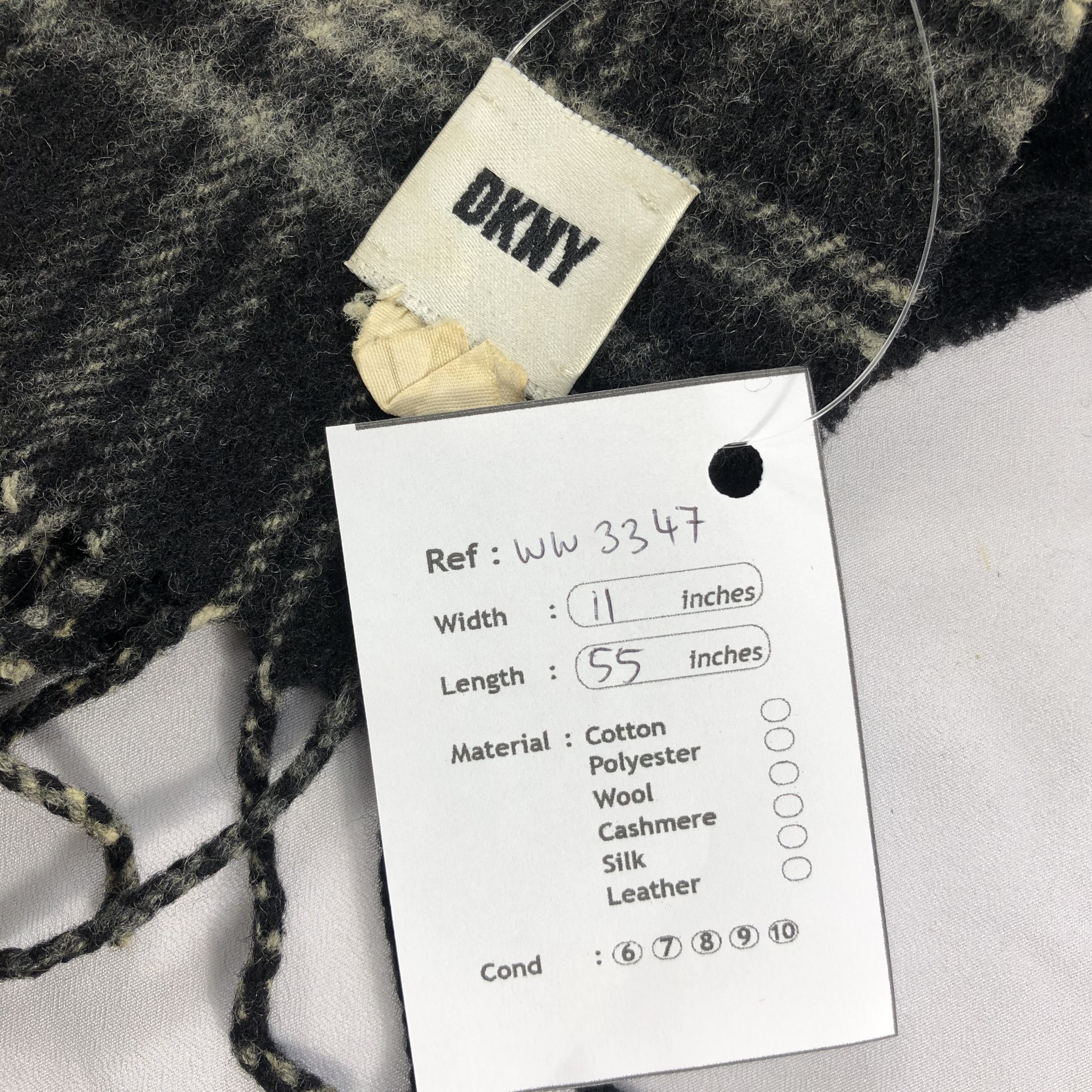 DKNY Vintage DKNY Scarf - WW3347 Size ONE SIZE - 7 Thumbnail