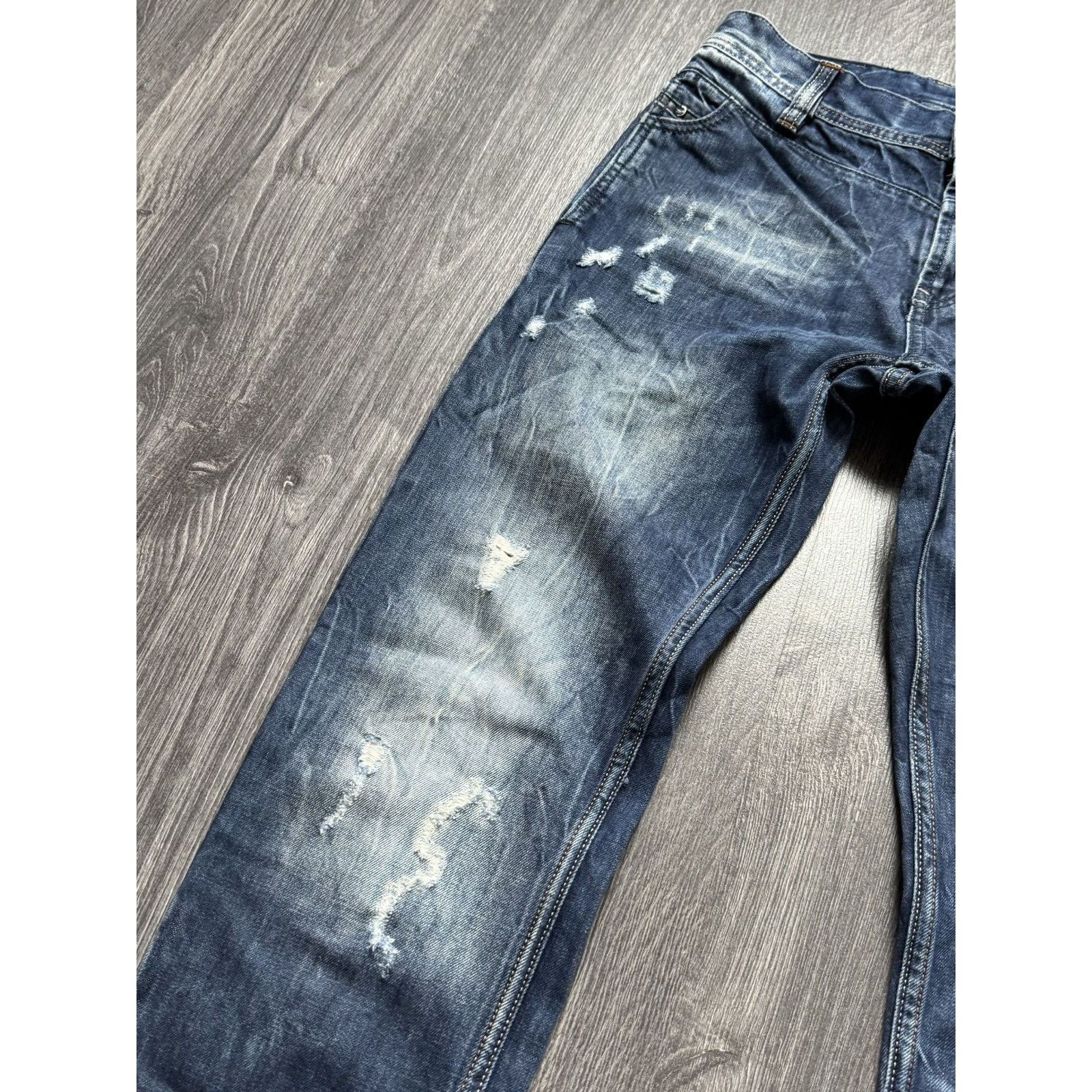 Diesel Y2K Diesel Vintage Washed Distressed denim pants Size US 32 / EU 48 - 3 Thumbnail