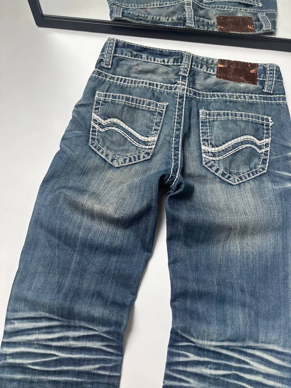 Vintage Vintage Washed Wide Japanese Denim Jean Y2K Size US 30 / EU 46 - 11 Thumbnail